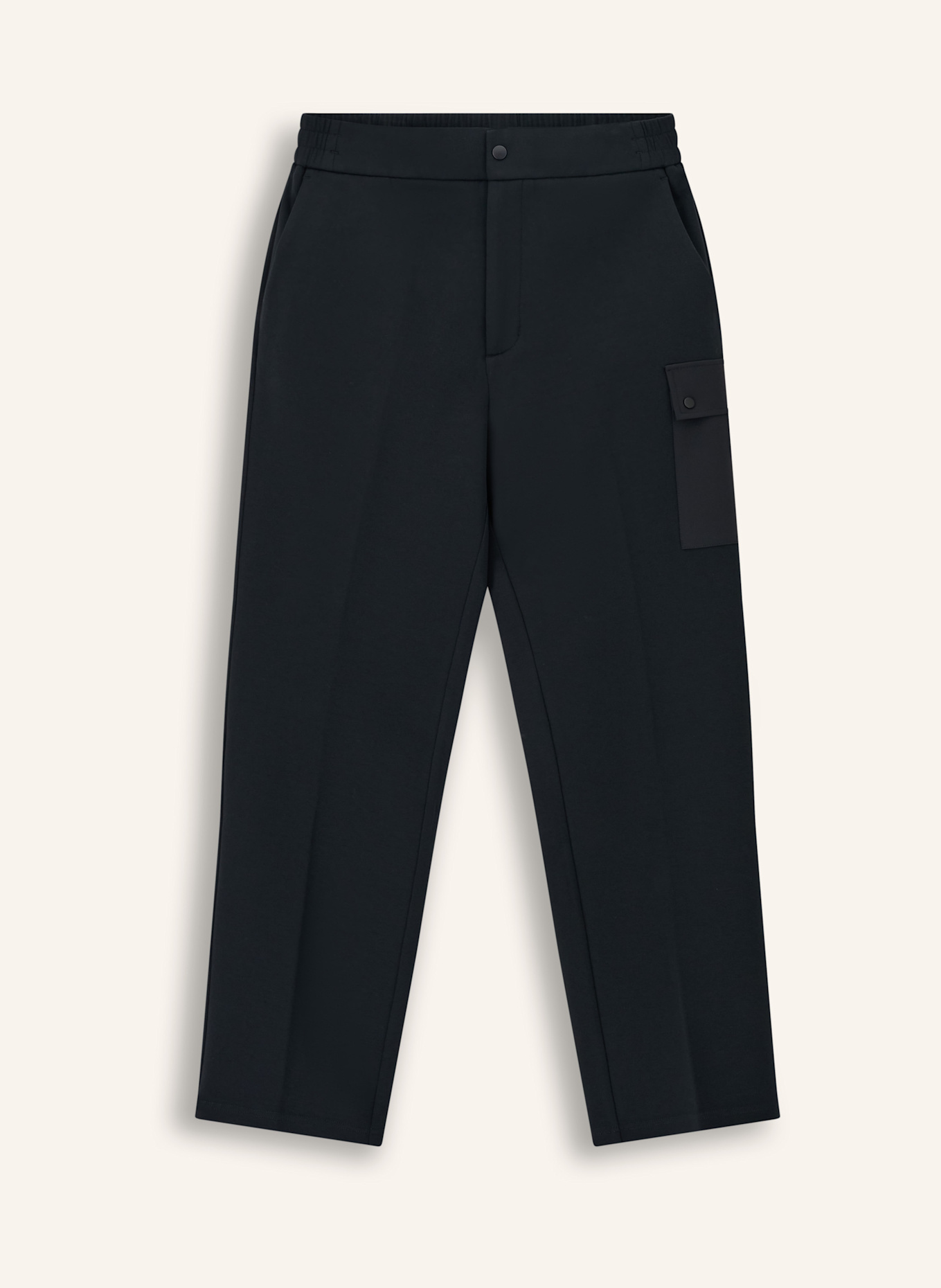 BOGGI MILANO Strickhose: SCHWARZ