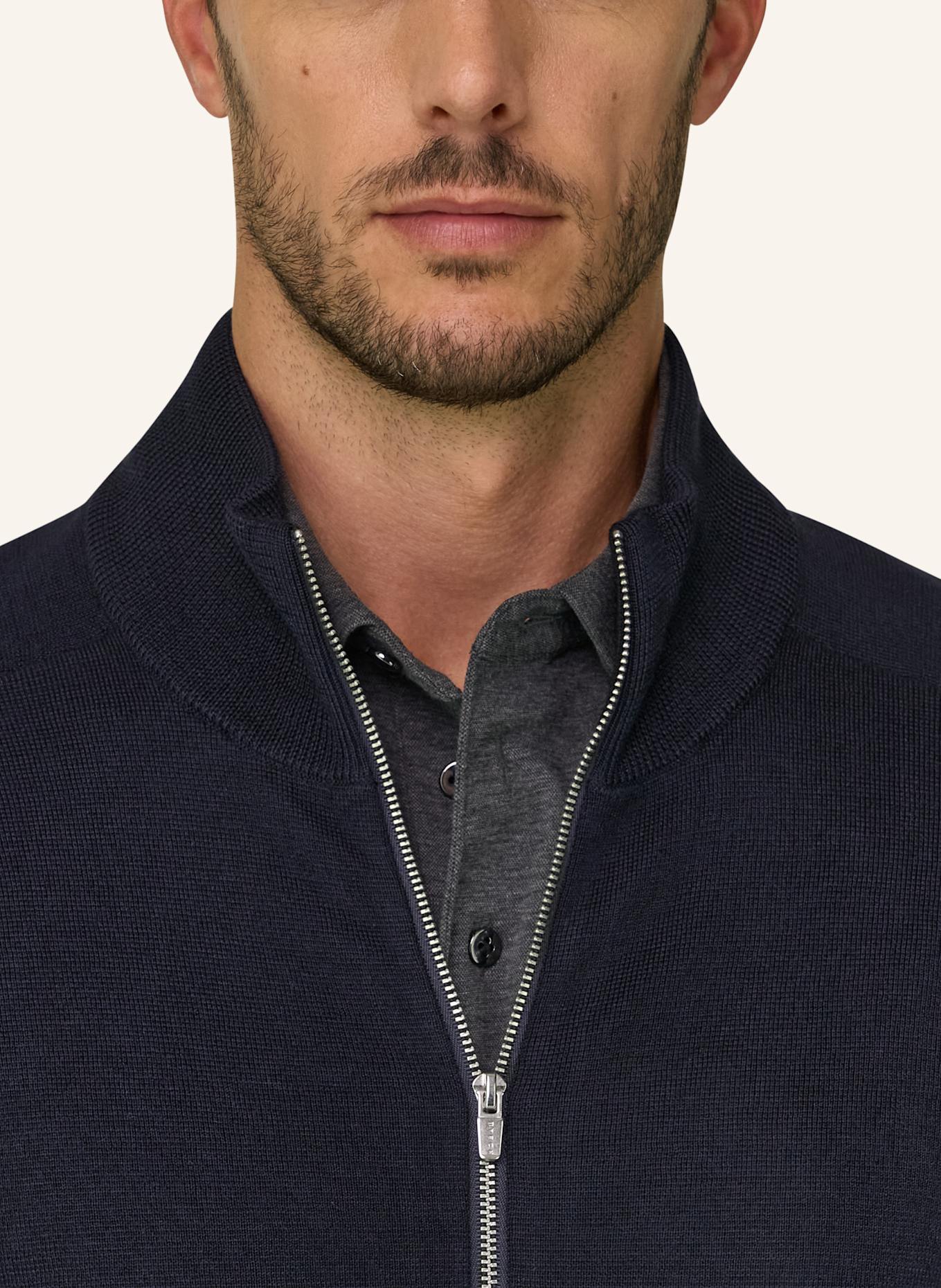 BOGGI MILANO Pullover: SCHWARZ