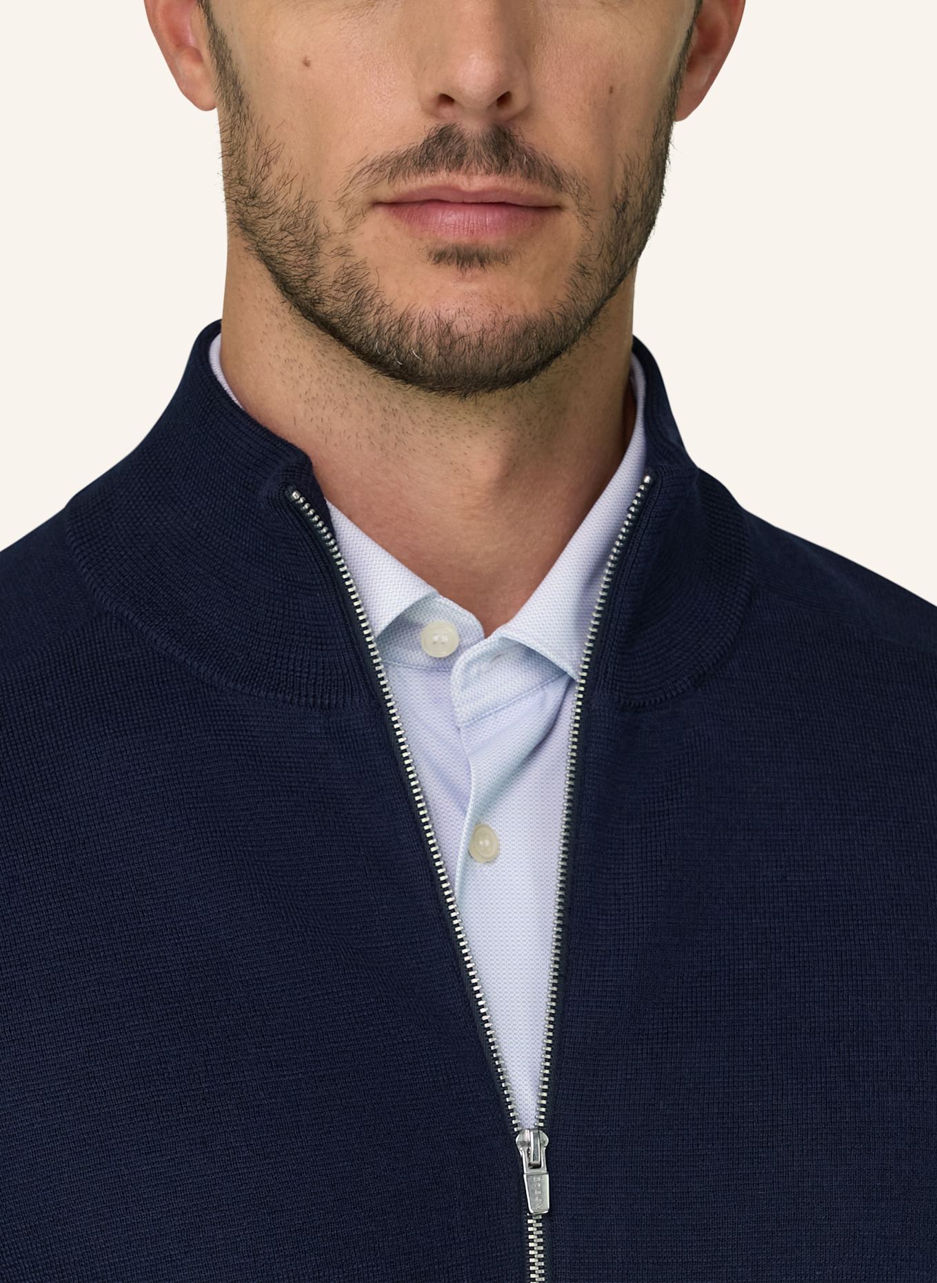 BOGGI MILANO Sweater: BLUE