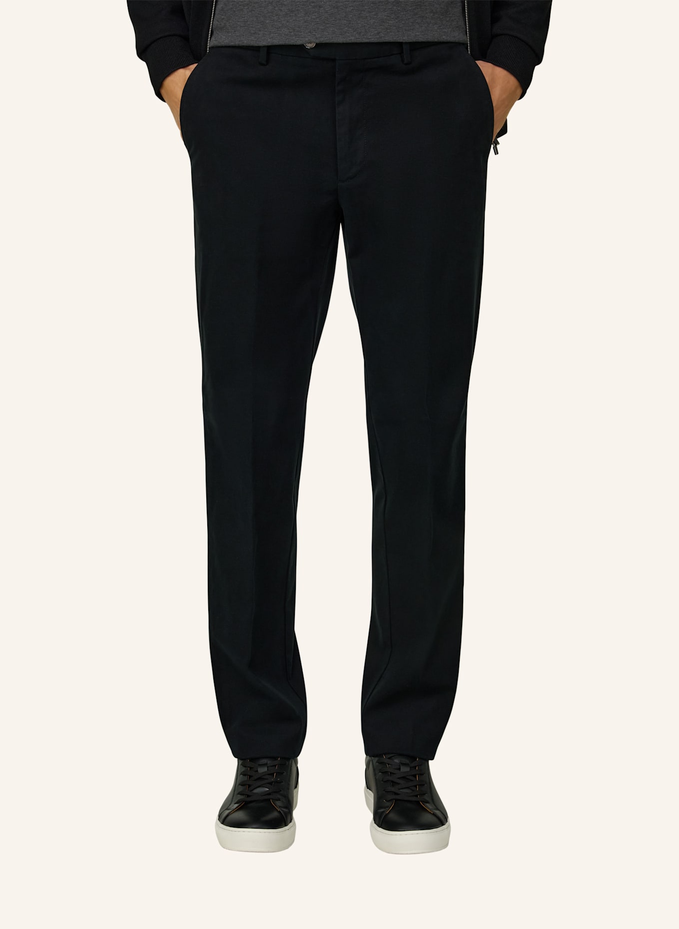BOGGI MILANO Cordhose: SCHWARZ