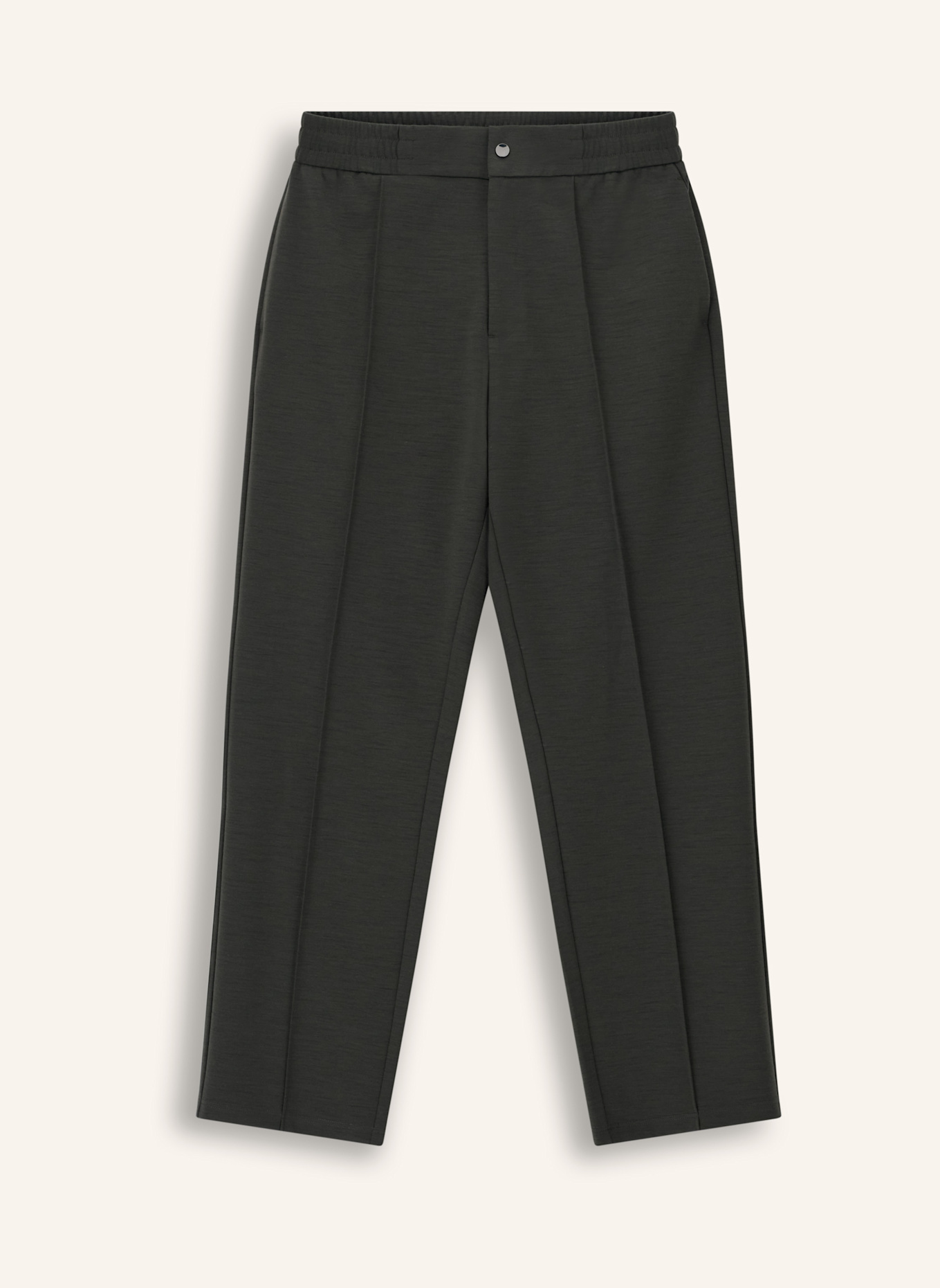 BOGGI MILANO Strickhose: DUNKELGRÜN