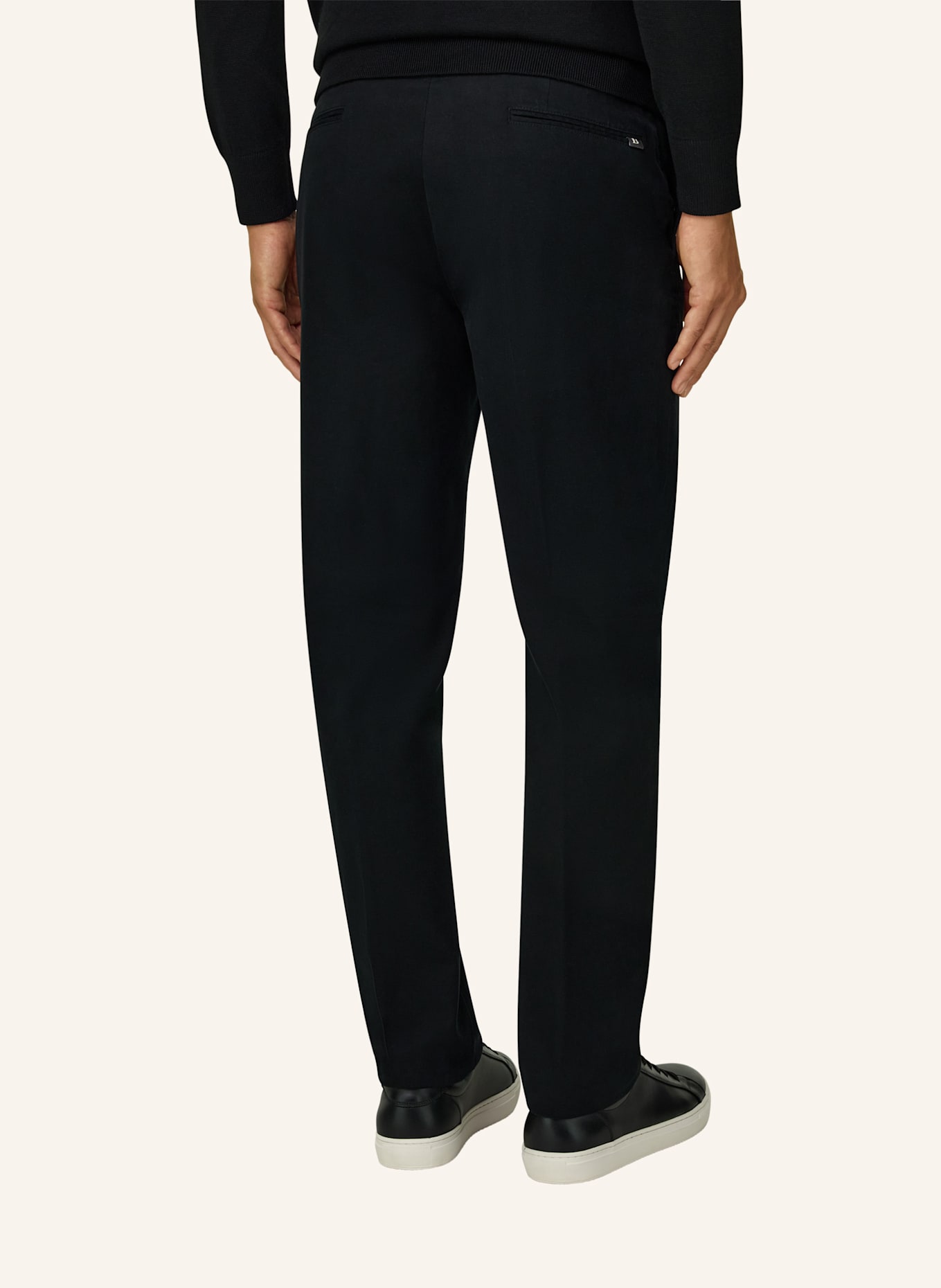 BOGGI MILANO Cordhose: SCHWARZ