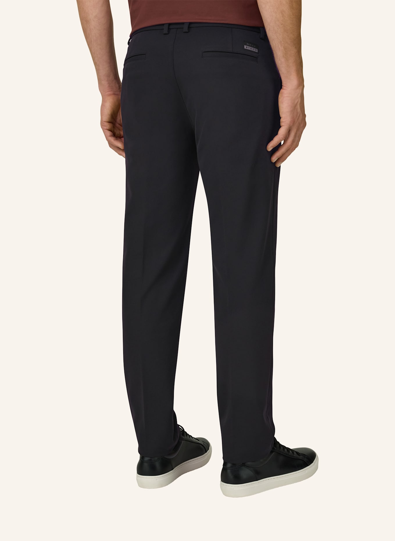 BOGGI MILANO Cordhose: SCHWARZ