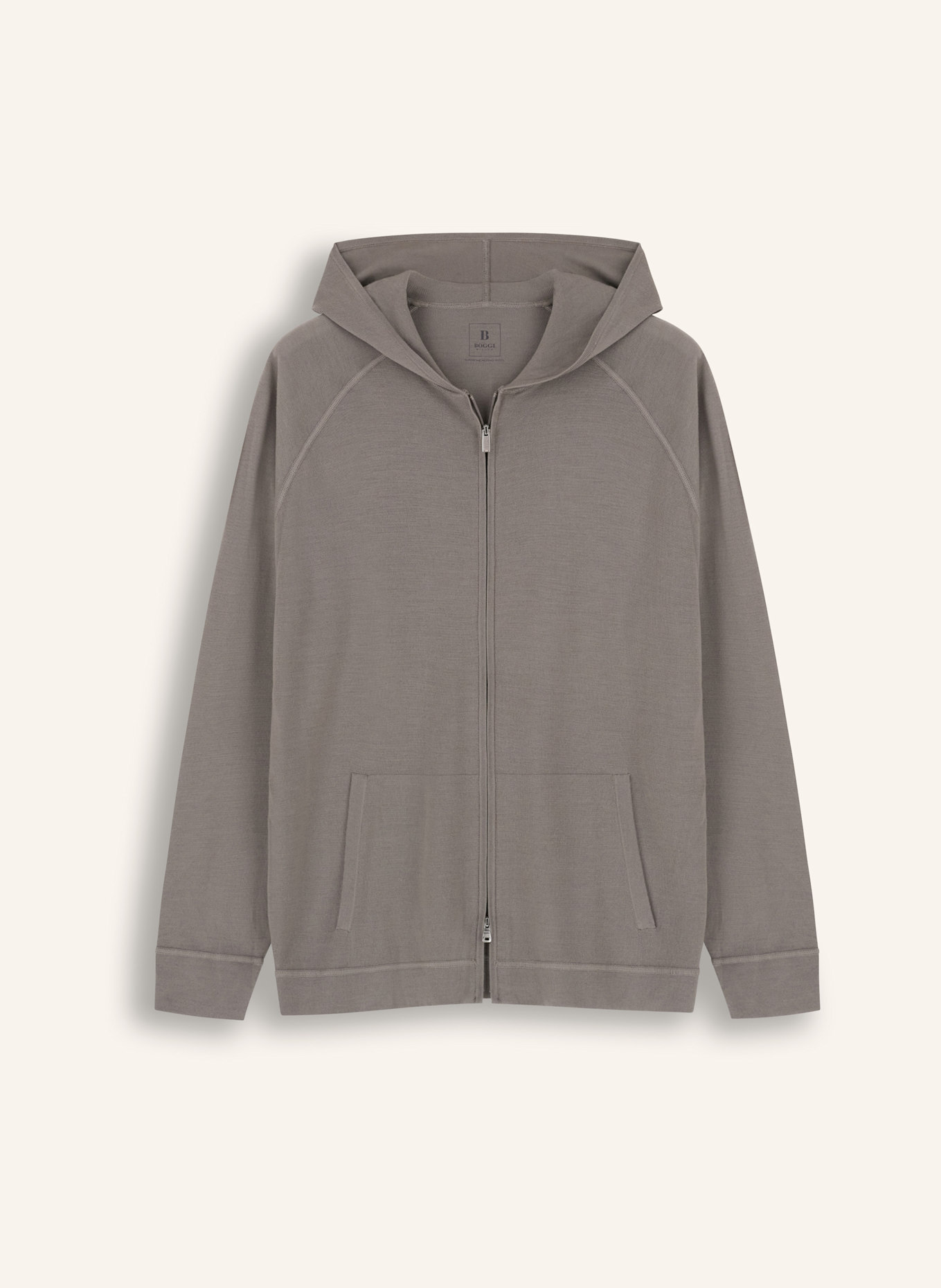 BOGGI MILANO Pullover: BEIGE