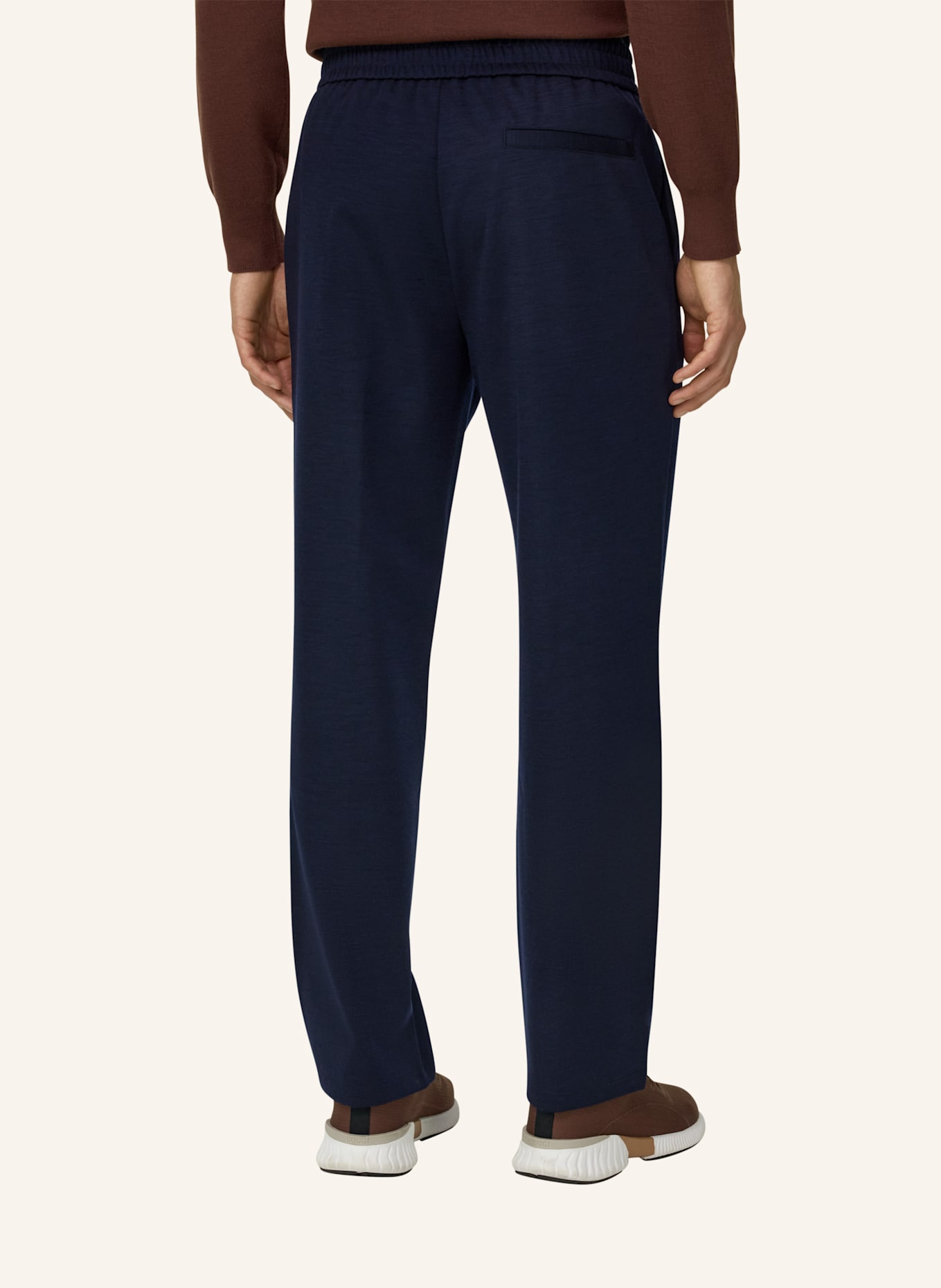 BOGGI MILANO Strickhose: BLAU