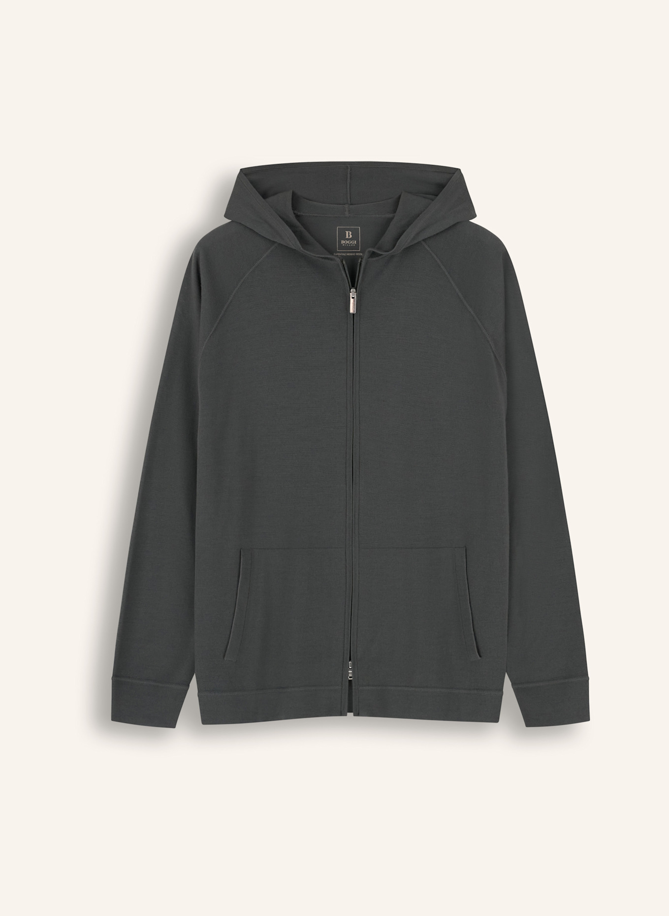 BOGGI MILANO Pullover: GRÜN
