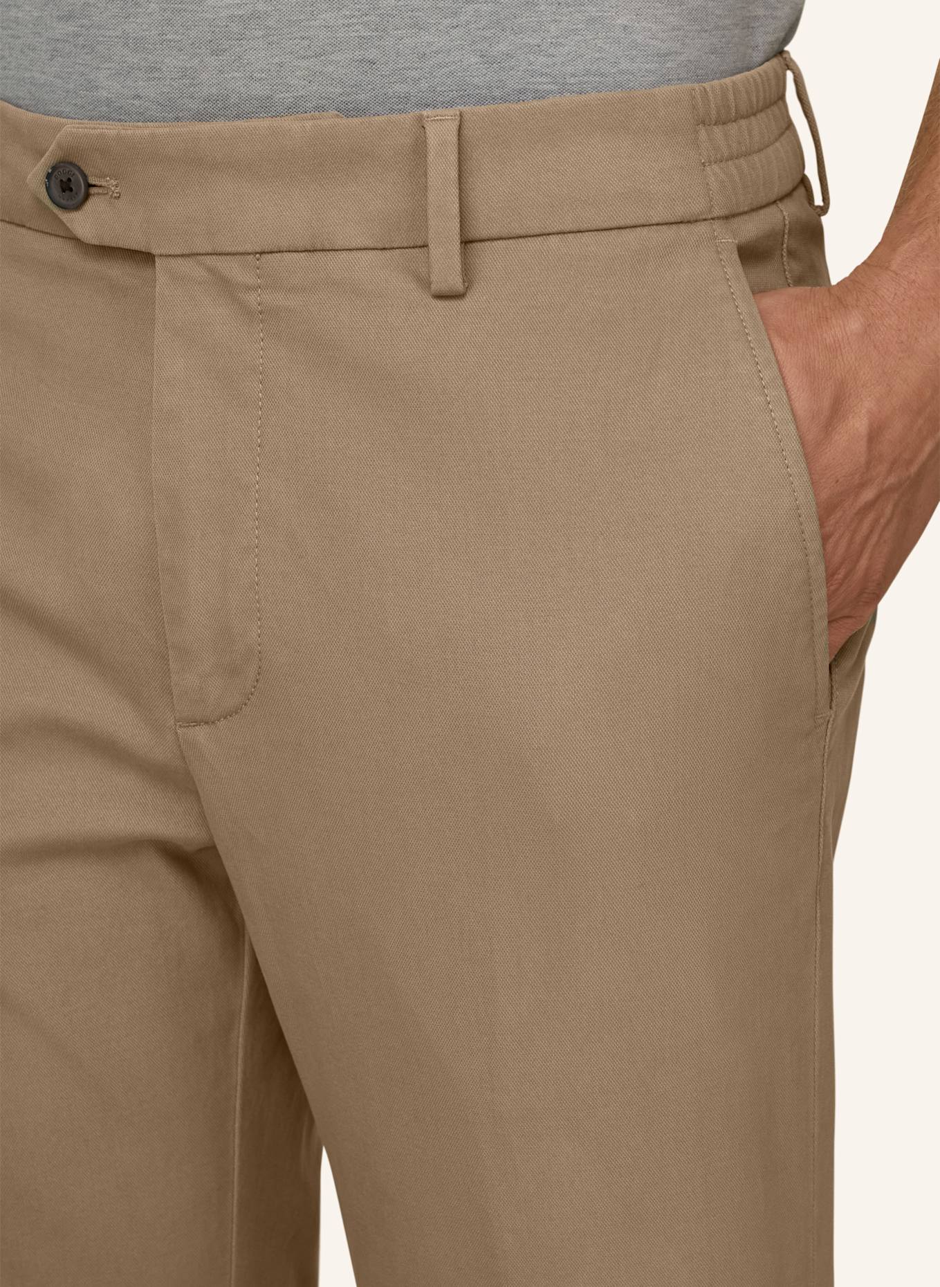 BOGGI MILANO Cordbroek: GRIJS