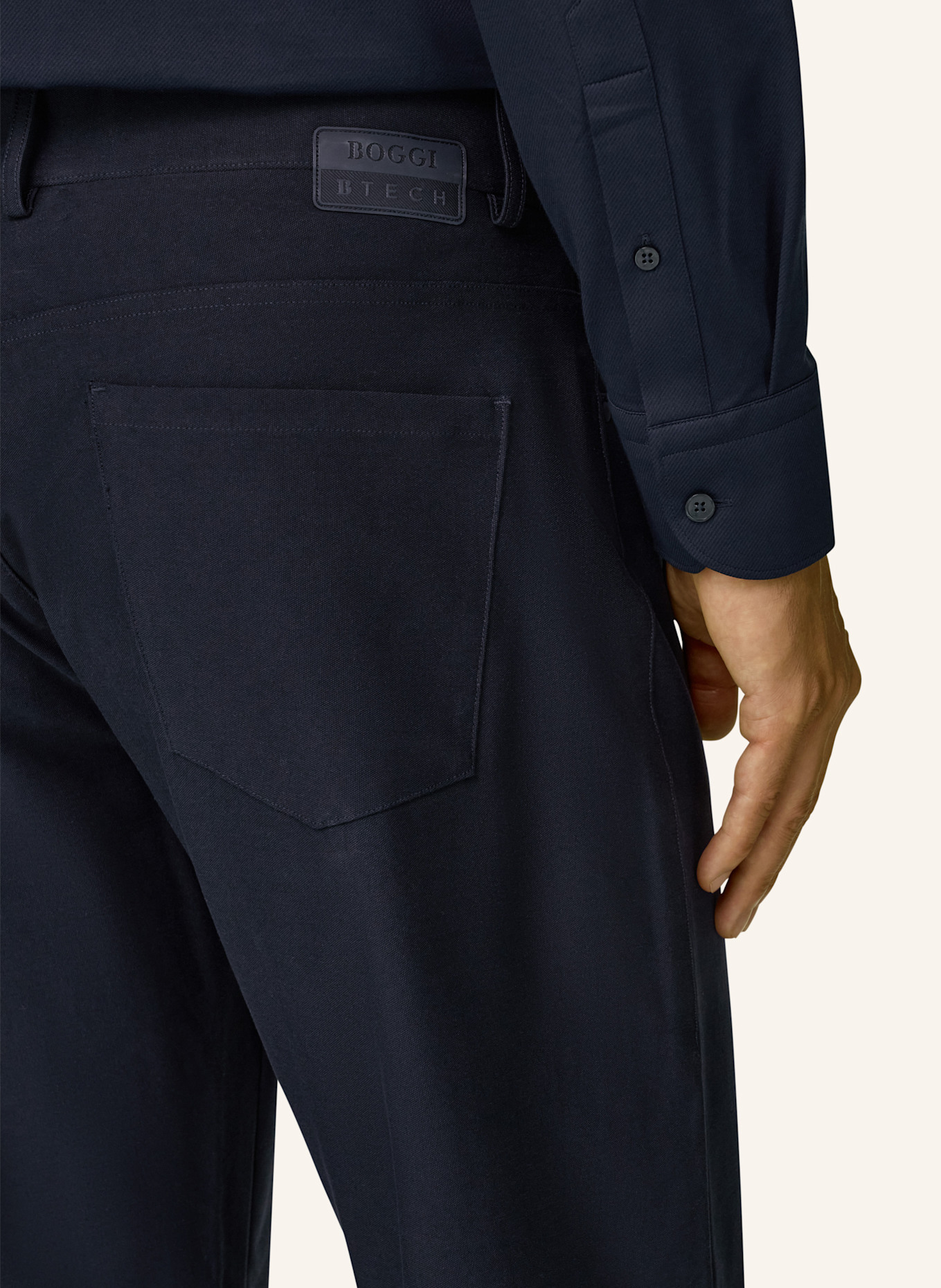 BOGGI MILANO Jeans: BLAU