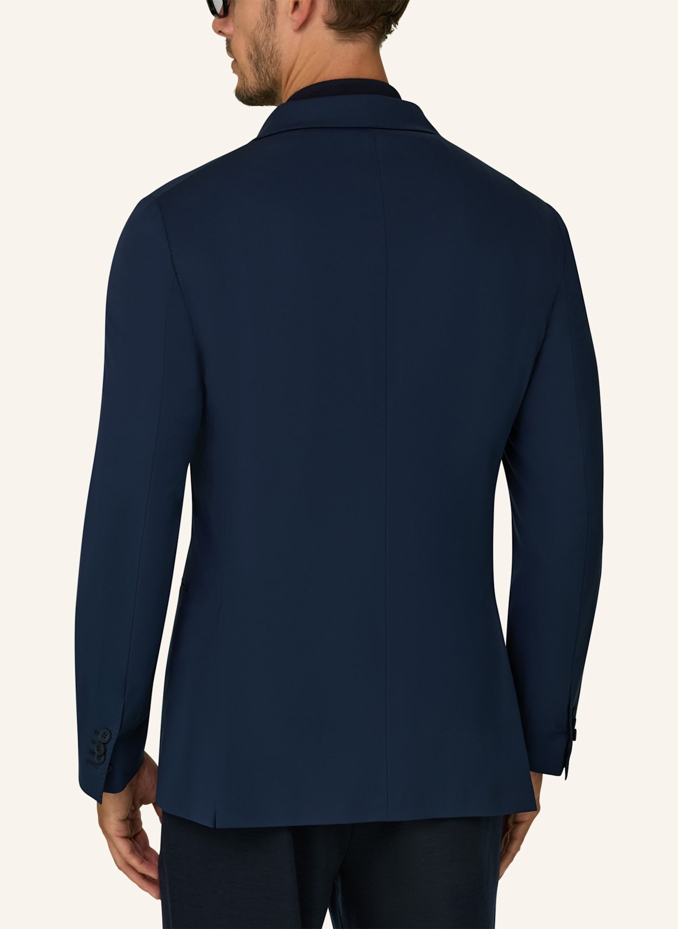 BOGGI MILANO Sweat-Sakko: DUNKELBLAU