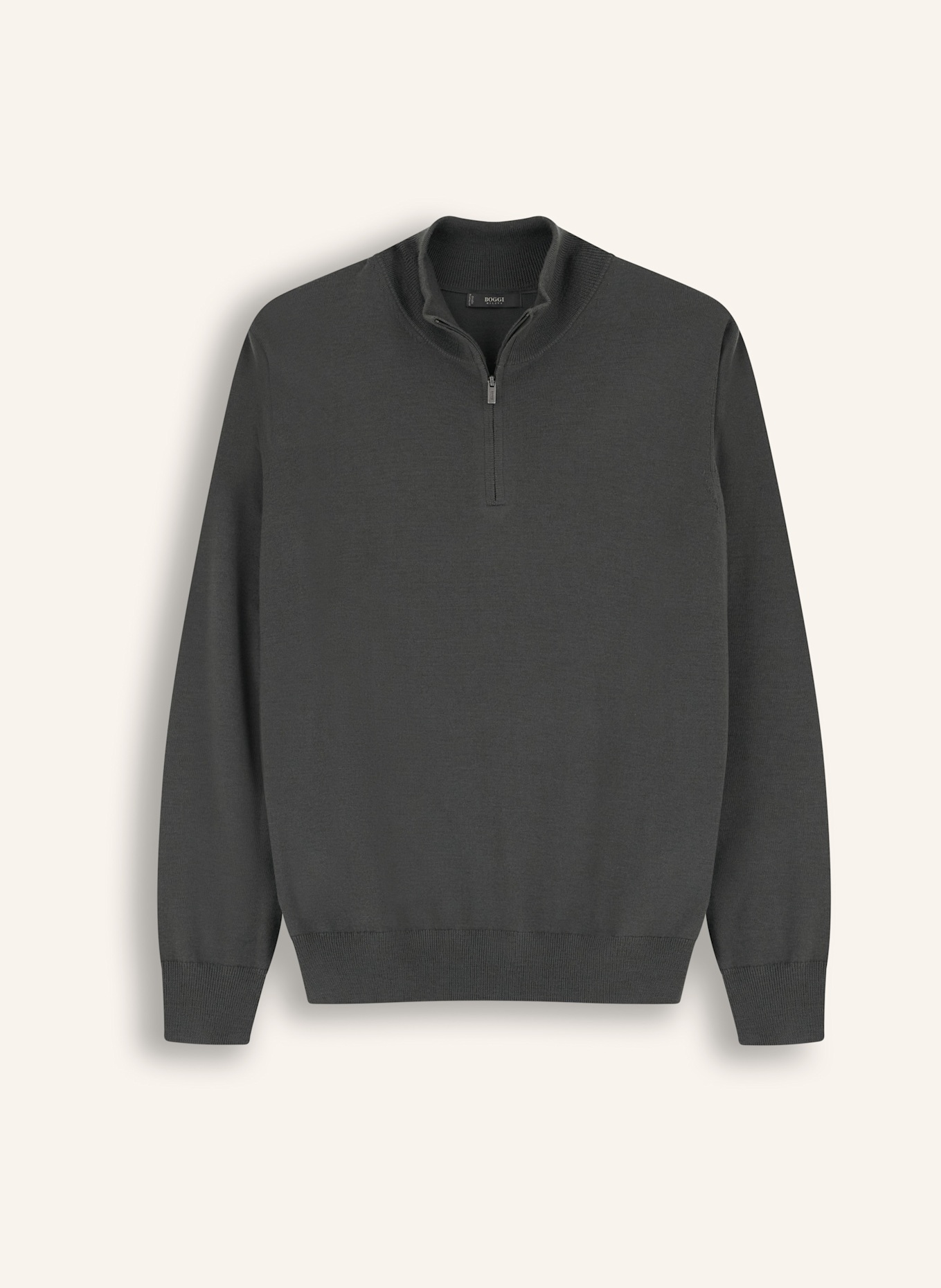 BOGGI MILANO Rollkragenpullover aus Cashmere: GRÜN