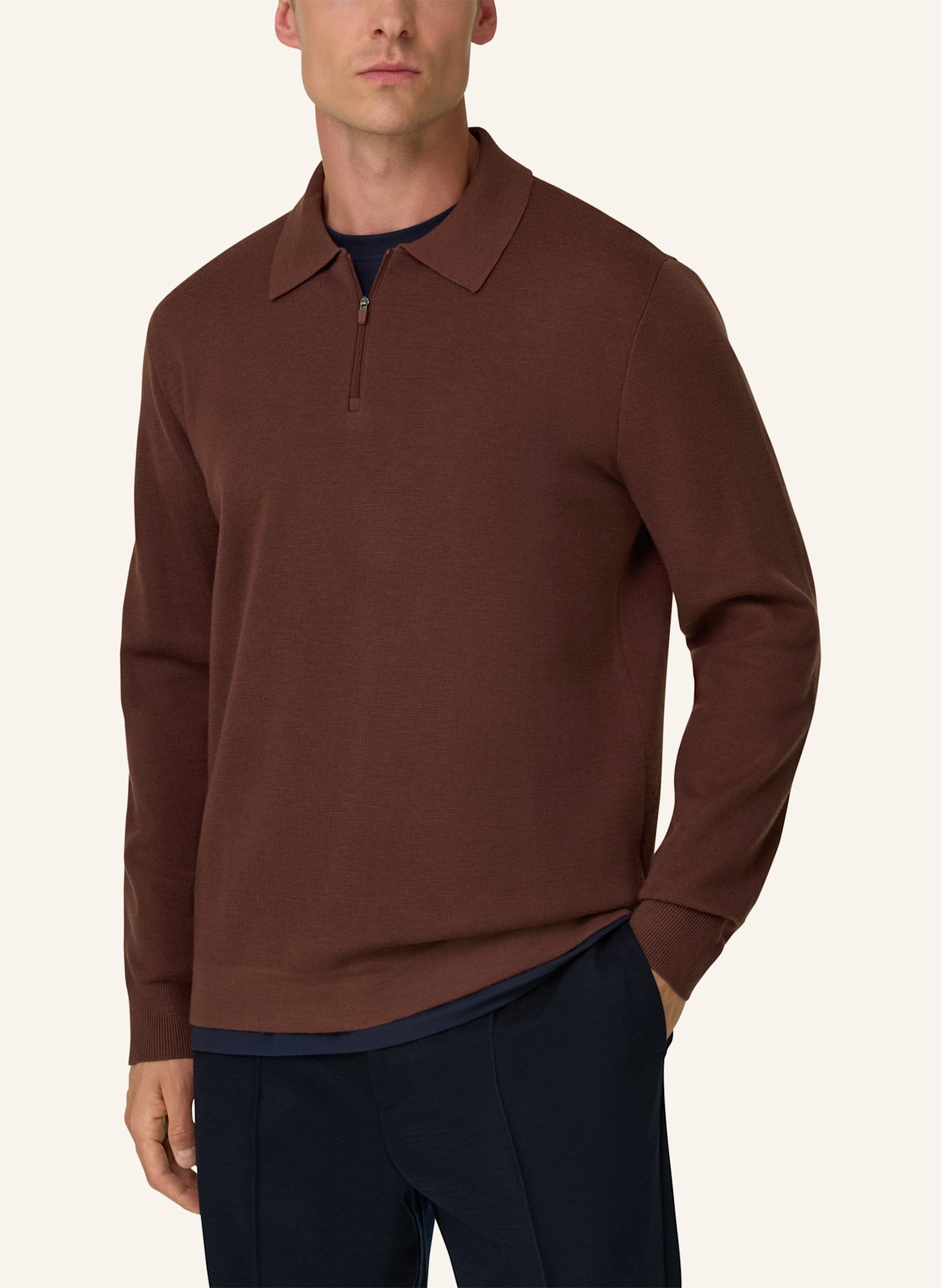 BOGGI MILANO Sweater: ORANGE