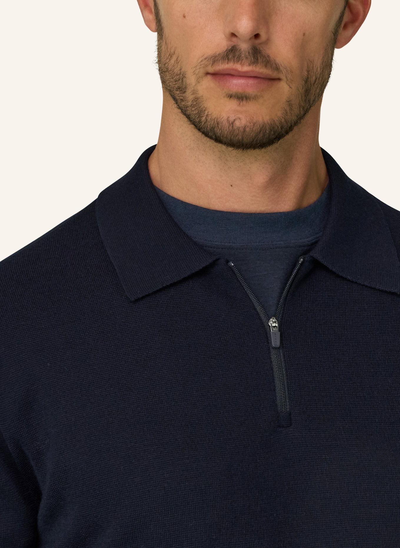BOGGI MILANO Sweater: BLUE