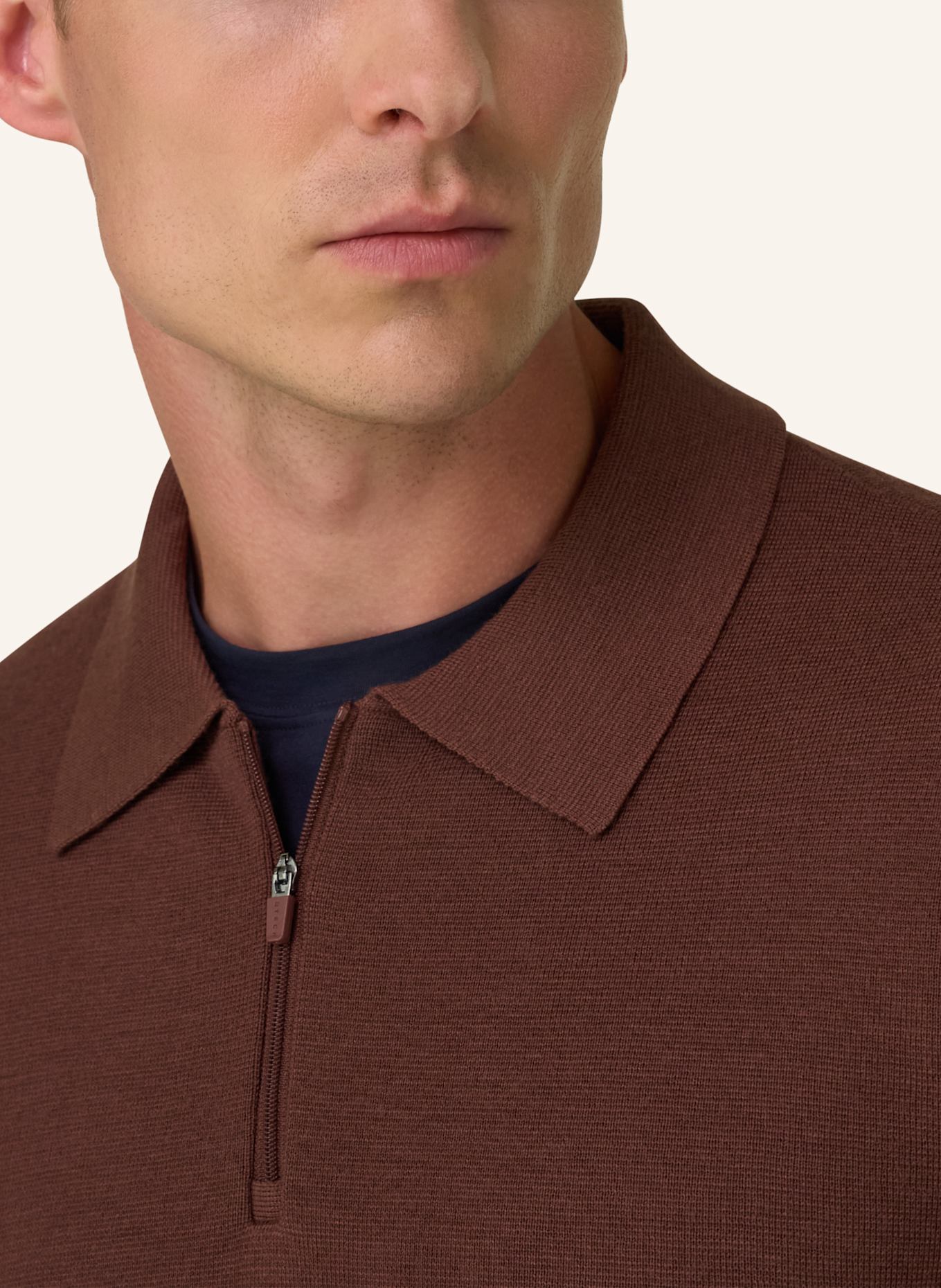 BOGGI MILANO Sweater: ORANGE
