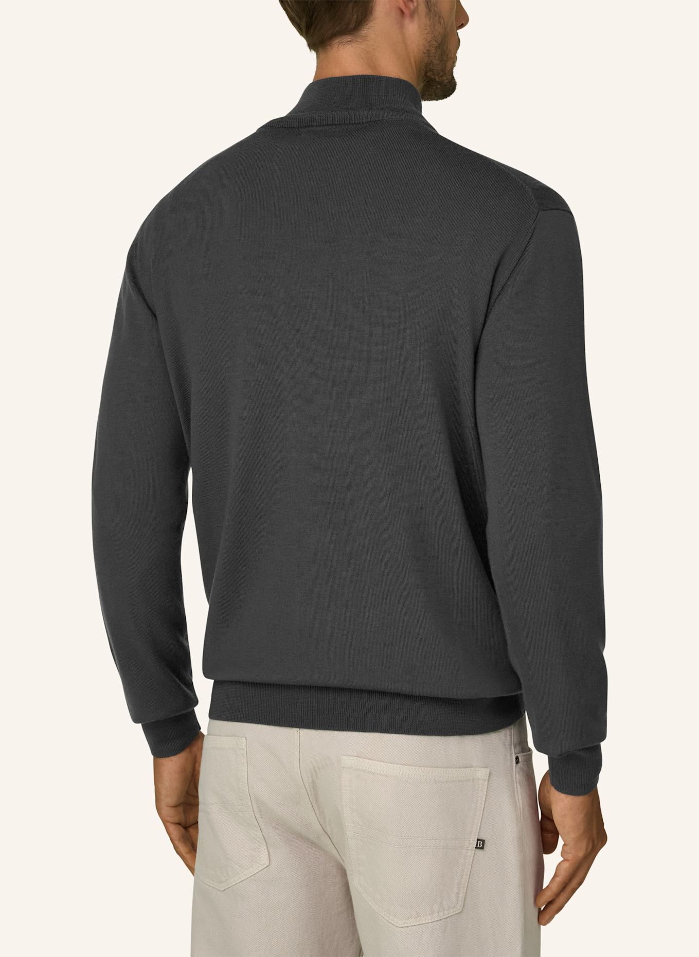 BOGGI MILANO Rollkragenpullover aus Cashmere: GRÜN