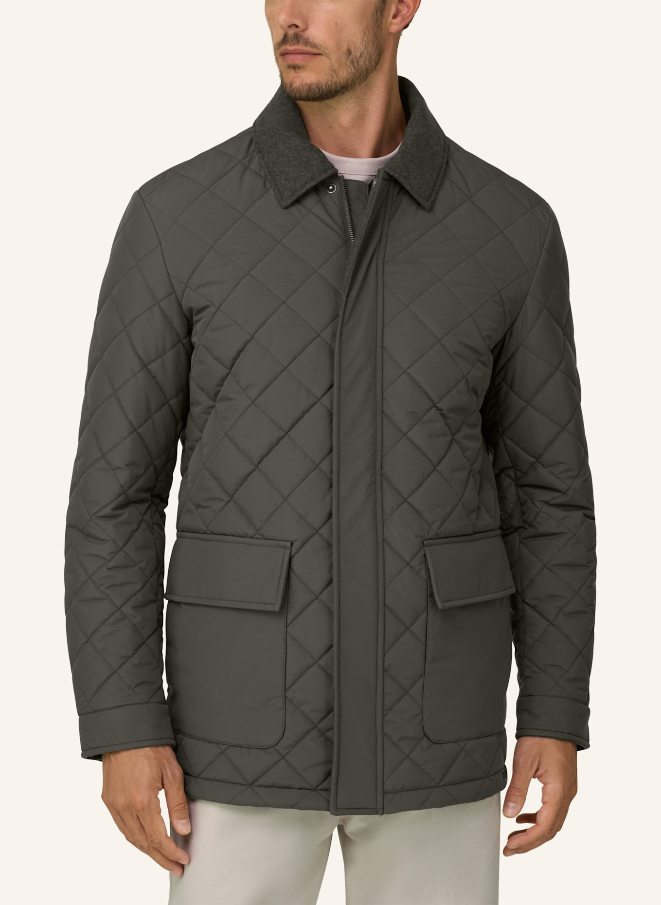 BOGGI MILANO Cabanjacke: GRÜN