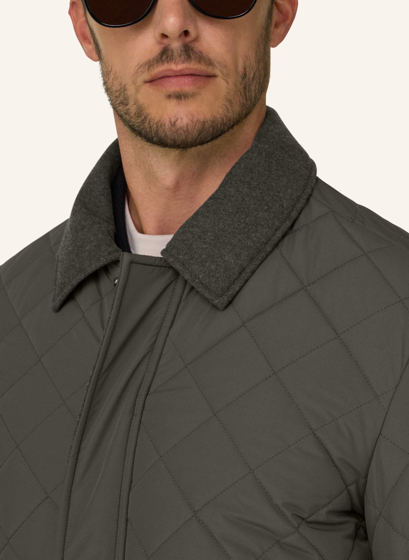 BOGGI MILANO Cabanjacke: GRÜN