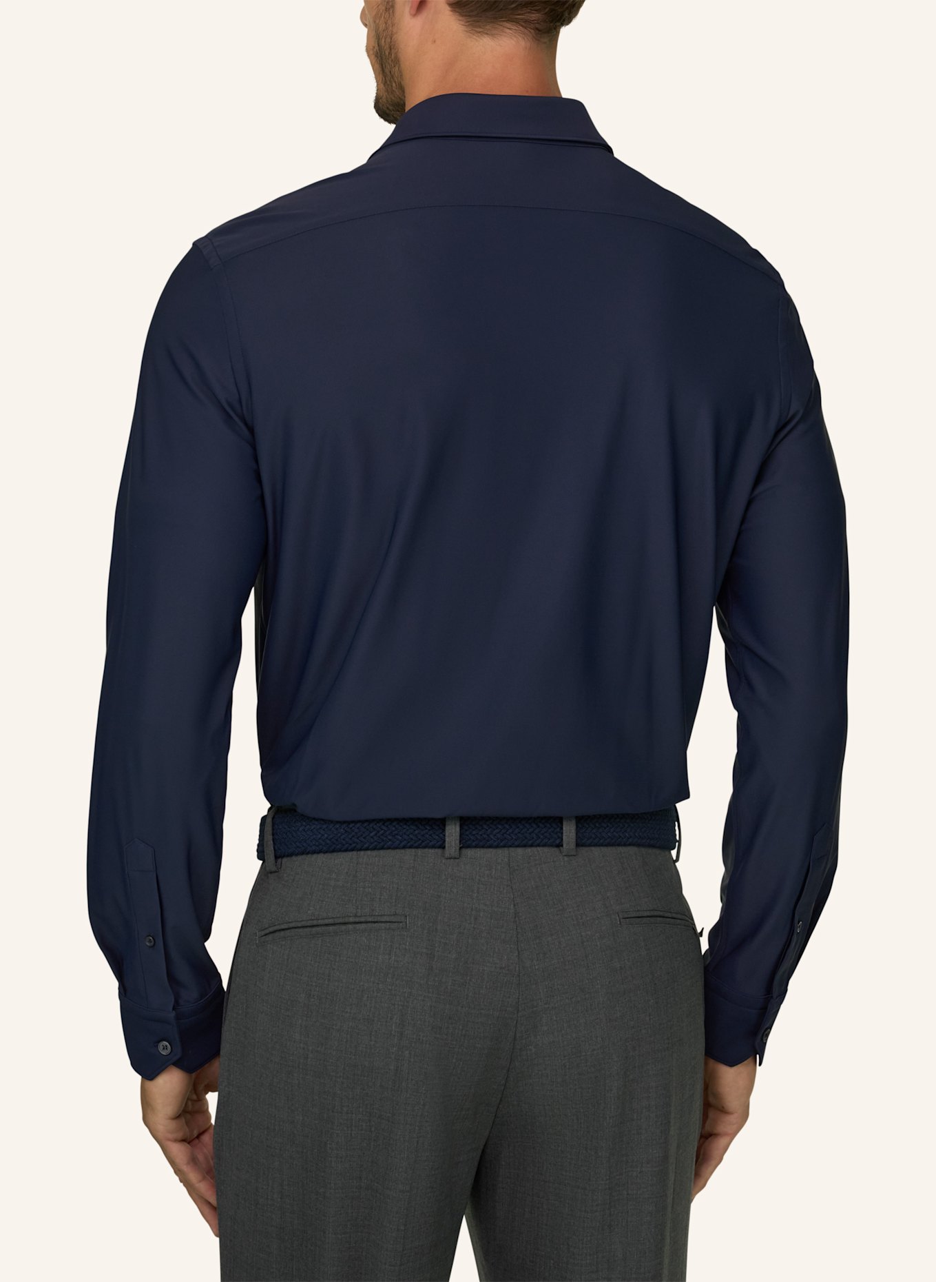 BOGGI MILANO Overshirt: BLAU