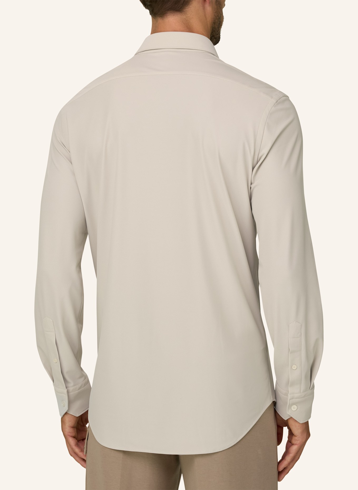BOGGI MILANO Overshirt: BEIGE