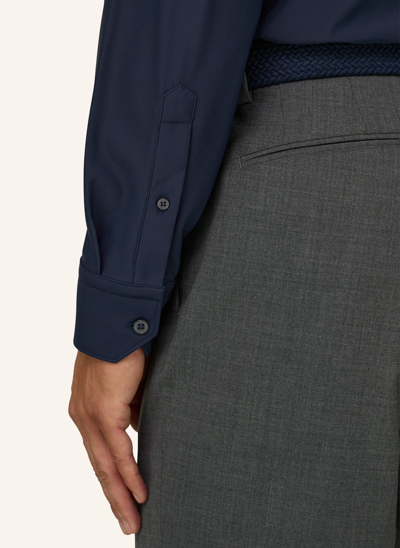 BOGGI MILANO Overshirt: BLAU