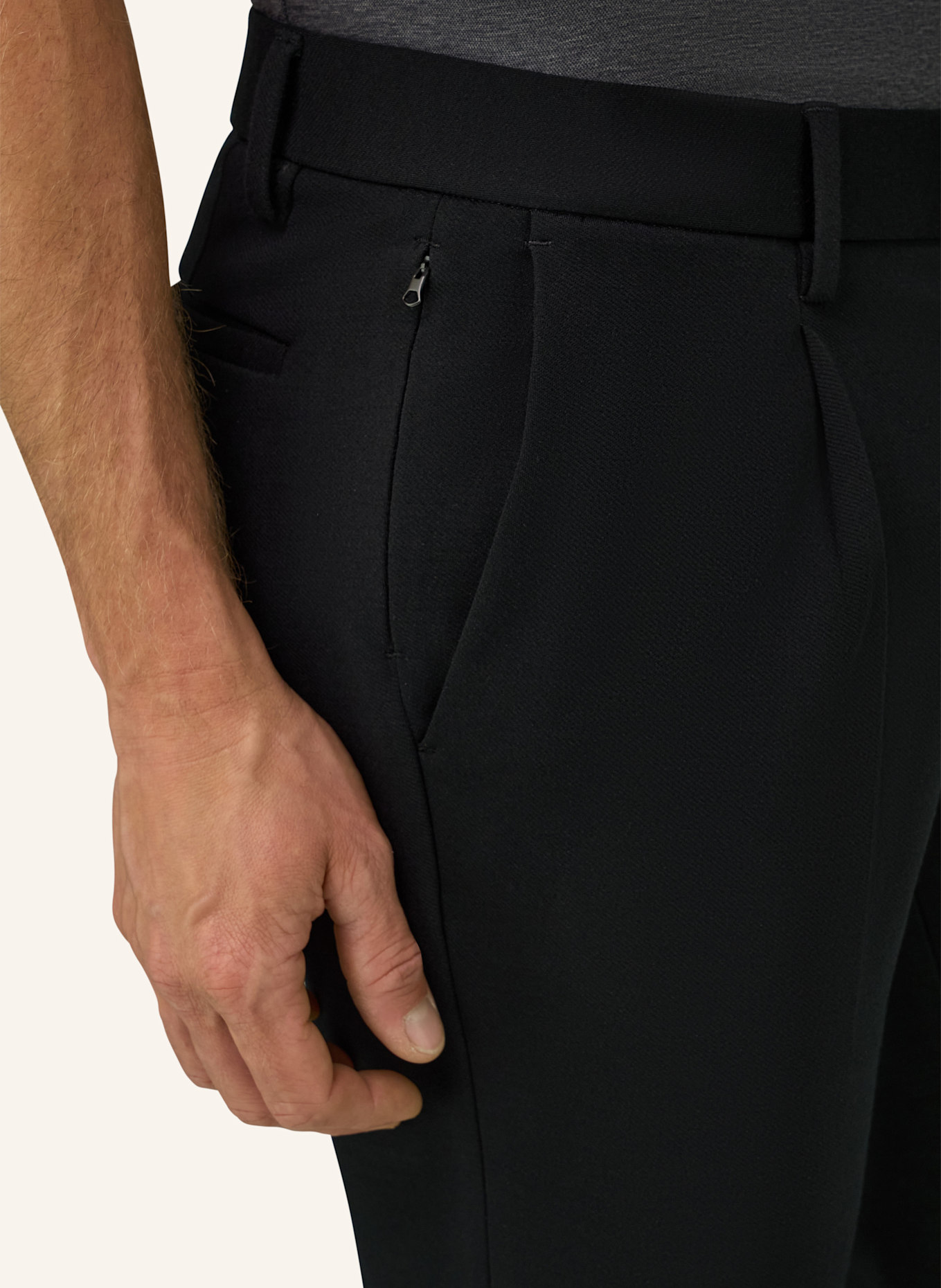 BOGGI MILANO Pants: BLACK