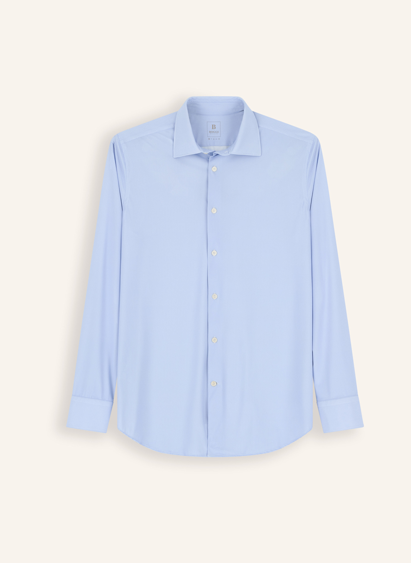 BOGGI MILANO Overshirt: LIGHT BLUE