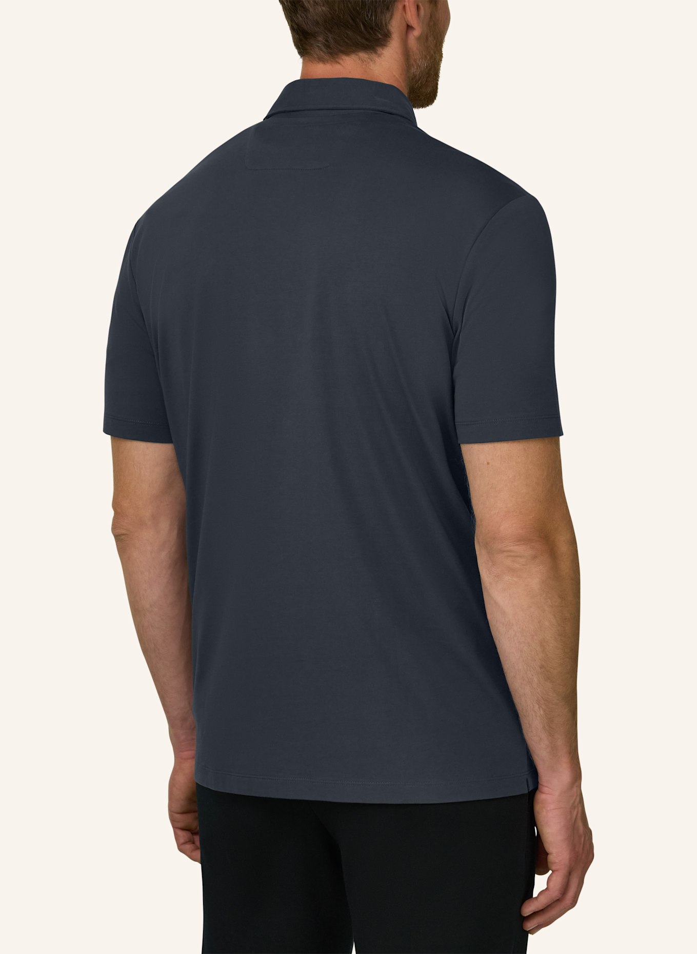 BOGGI MILANO Polo Shirt: DARK GREEN