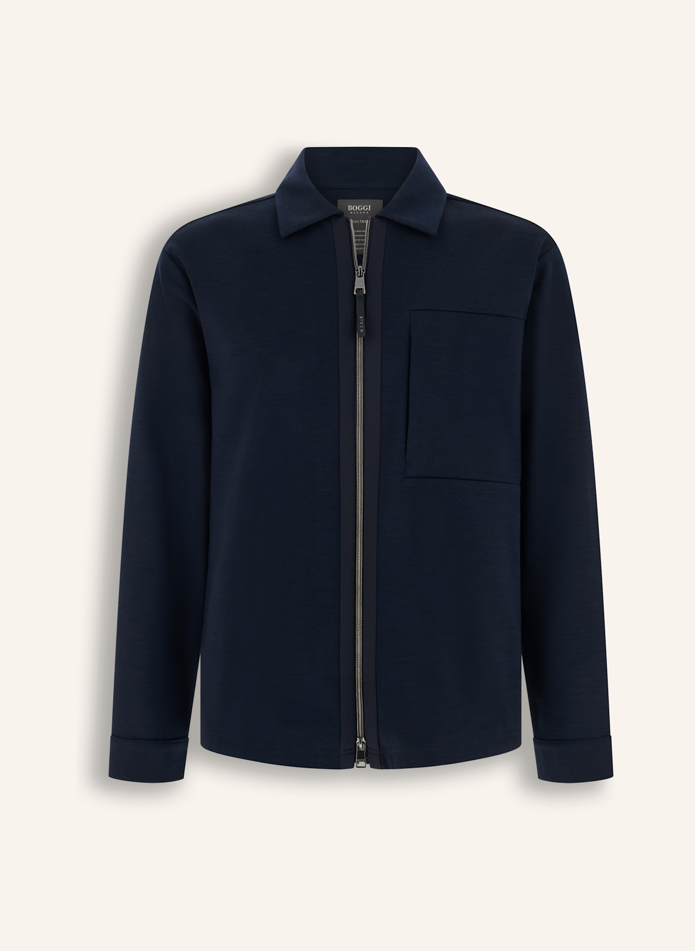 BOGGI MILANO Outer Jacket: DARK BLUE