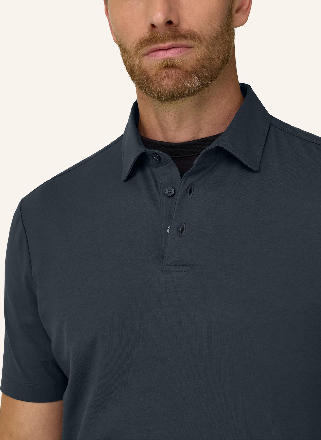 BOGGI MILANO Polo Shirt: DARK GREEN