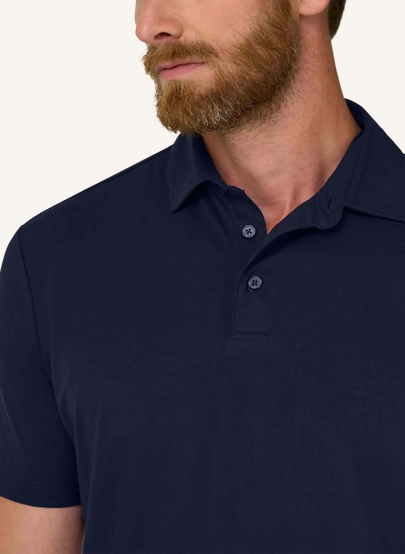 BOGGI MILANO Polo Shirt: BLUE