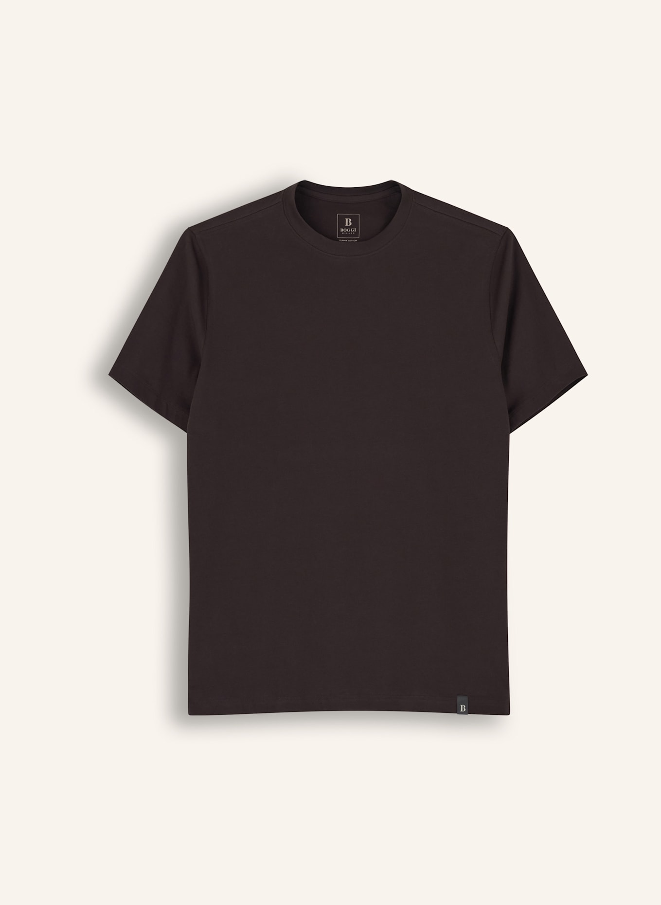 BOGGI MILANO T-shirt: BROWN