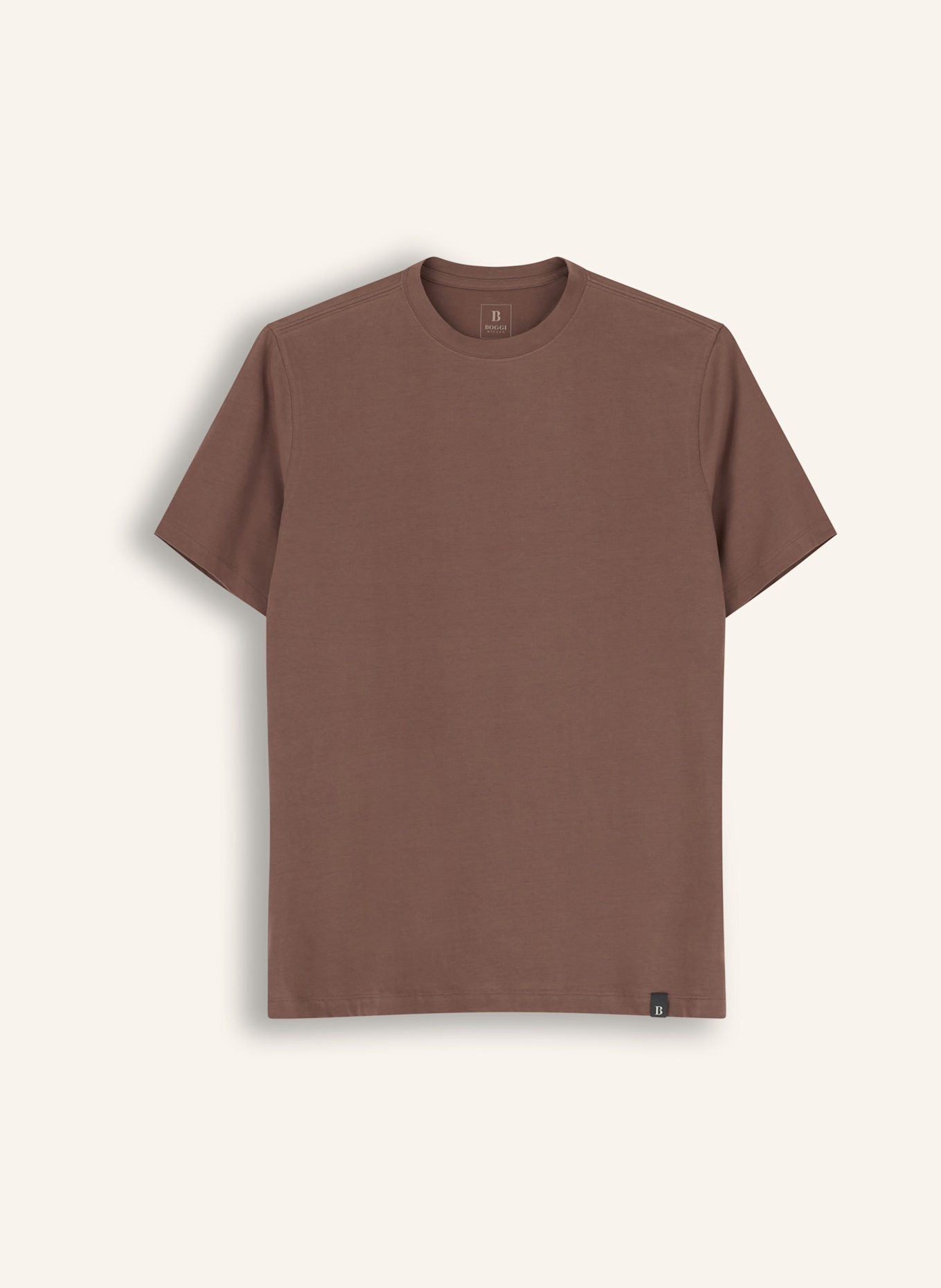 BOGGI MILANO T-shirt: BROWN