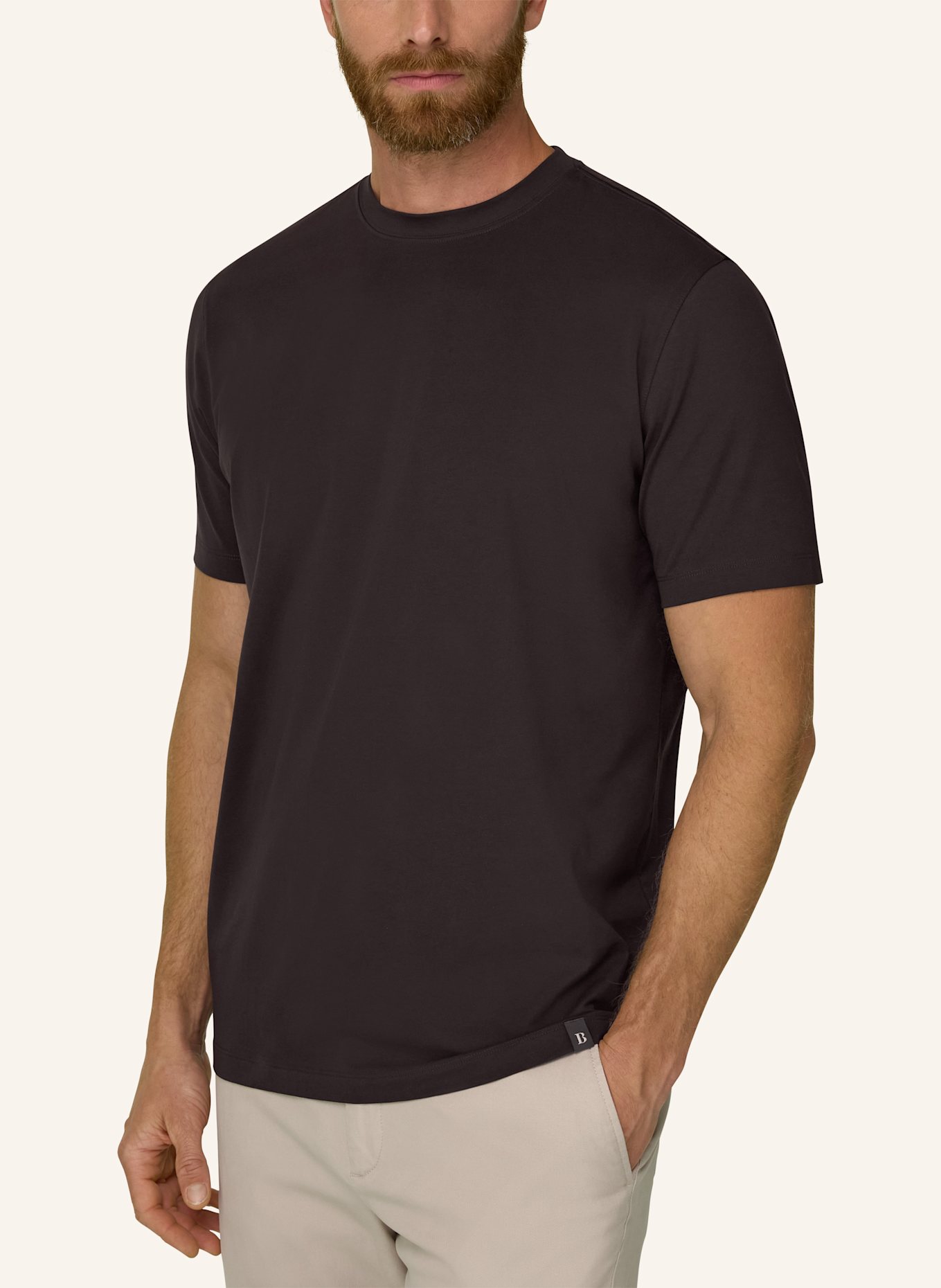 BOGGI MILANO T-shirt: BROWN