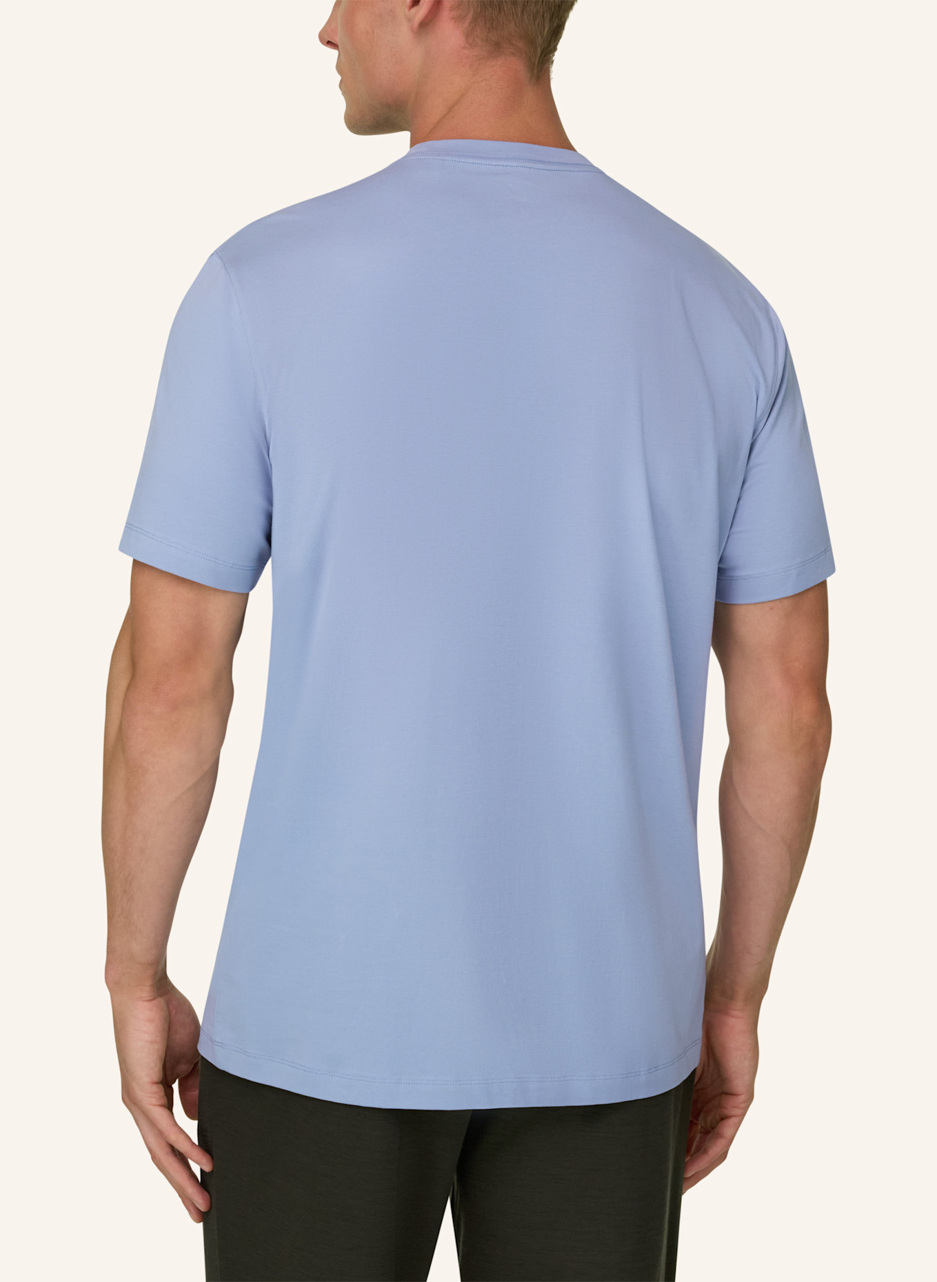 BOGGI MILANO T-shirt: LIGHT BLUE
