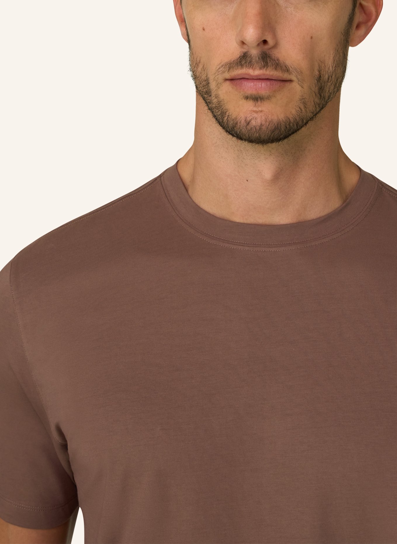 BOGGI MILANO T-shirt: BROWN