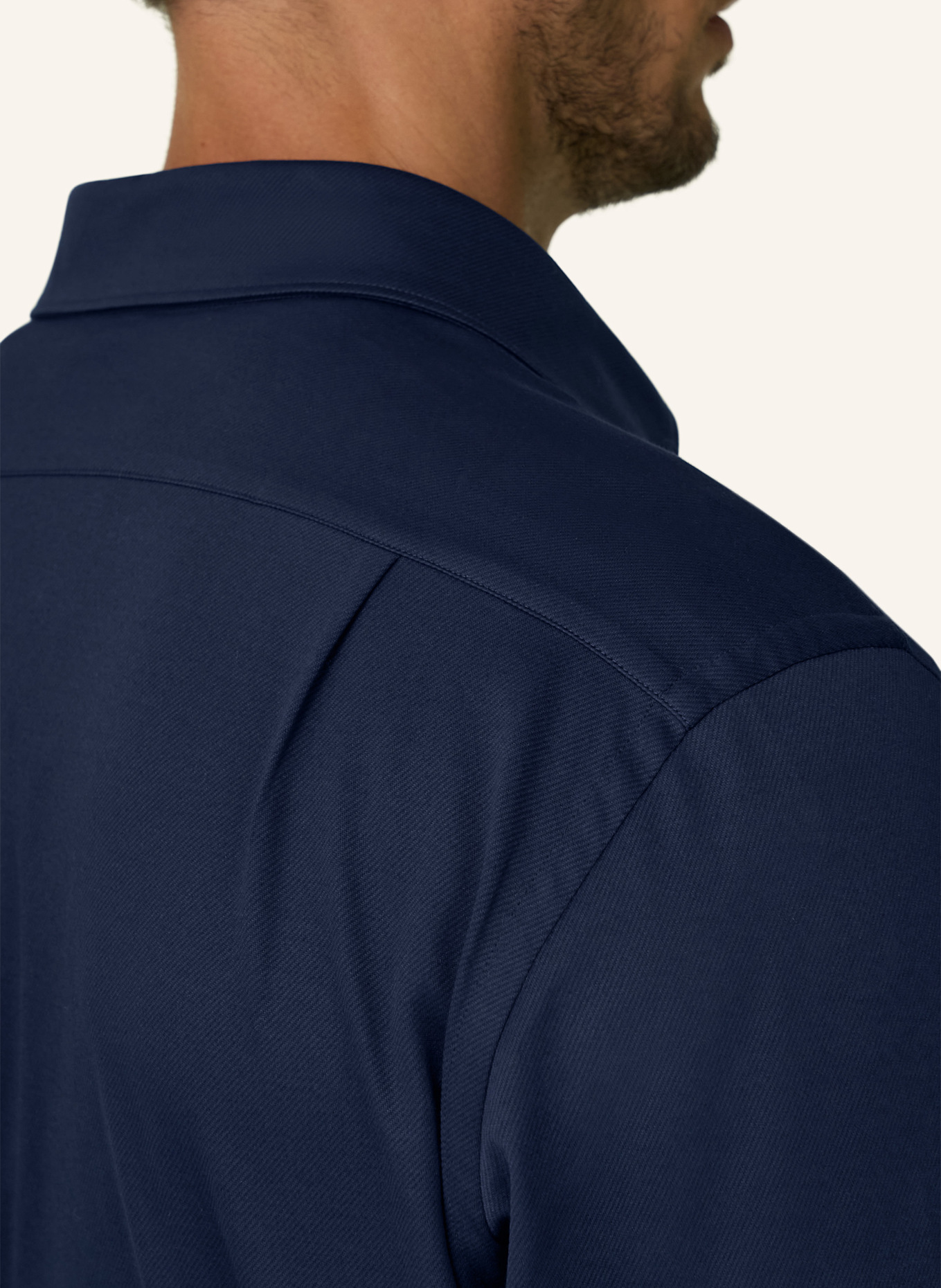 BOGGI MILANO Regular-Fit Jersey Shirt: BLUE