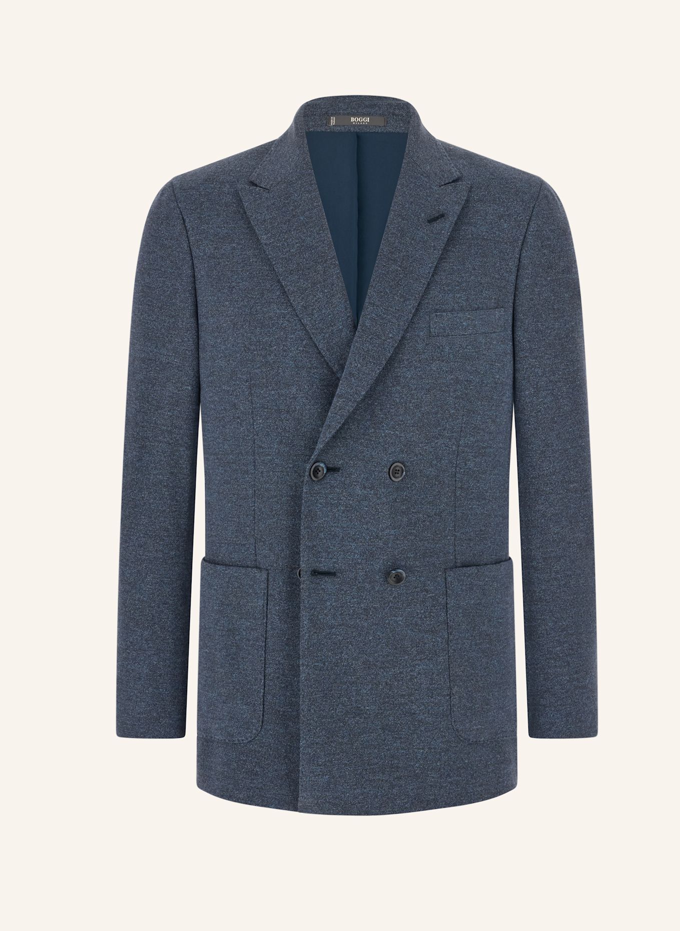 BOGGI MILANO Sweat-Colbert: BLAUW