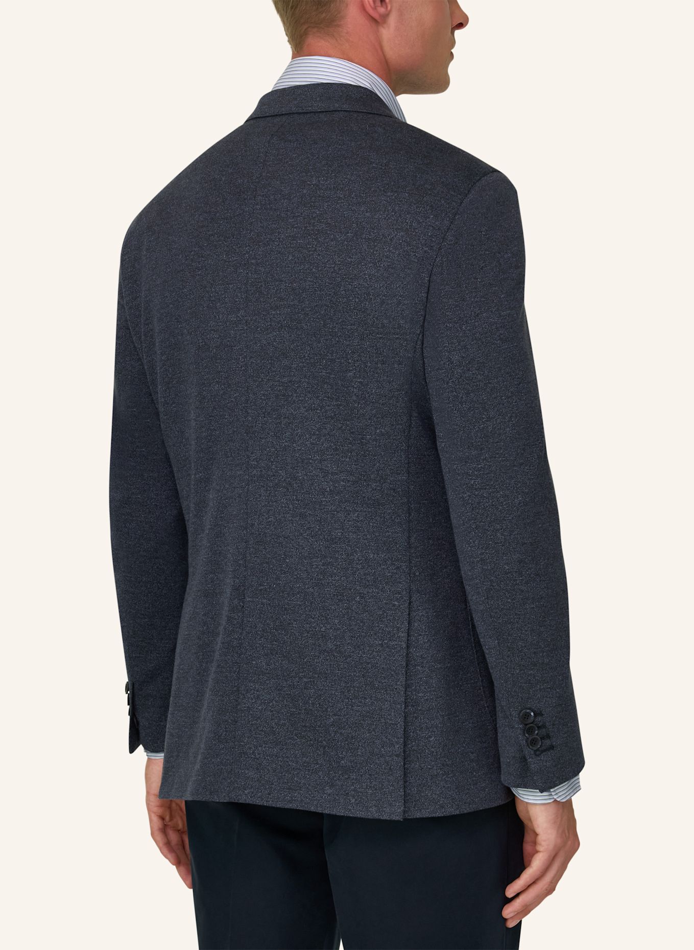 BOGGI MILANO Sweat-Colbert: BLAUW