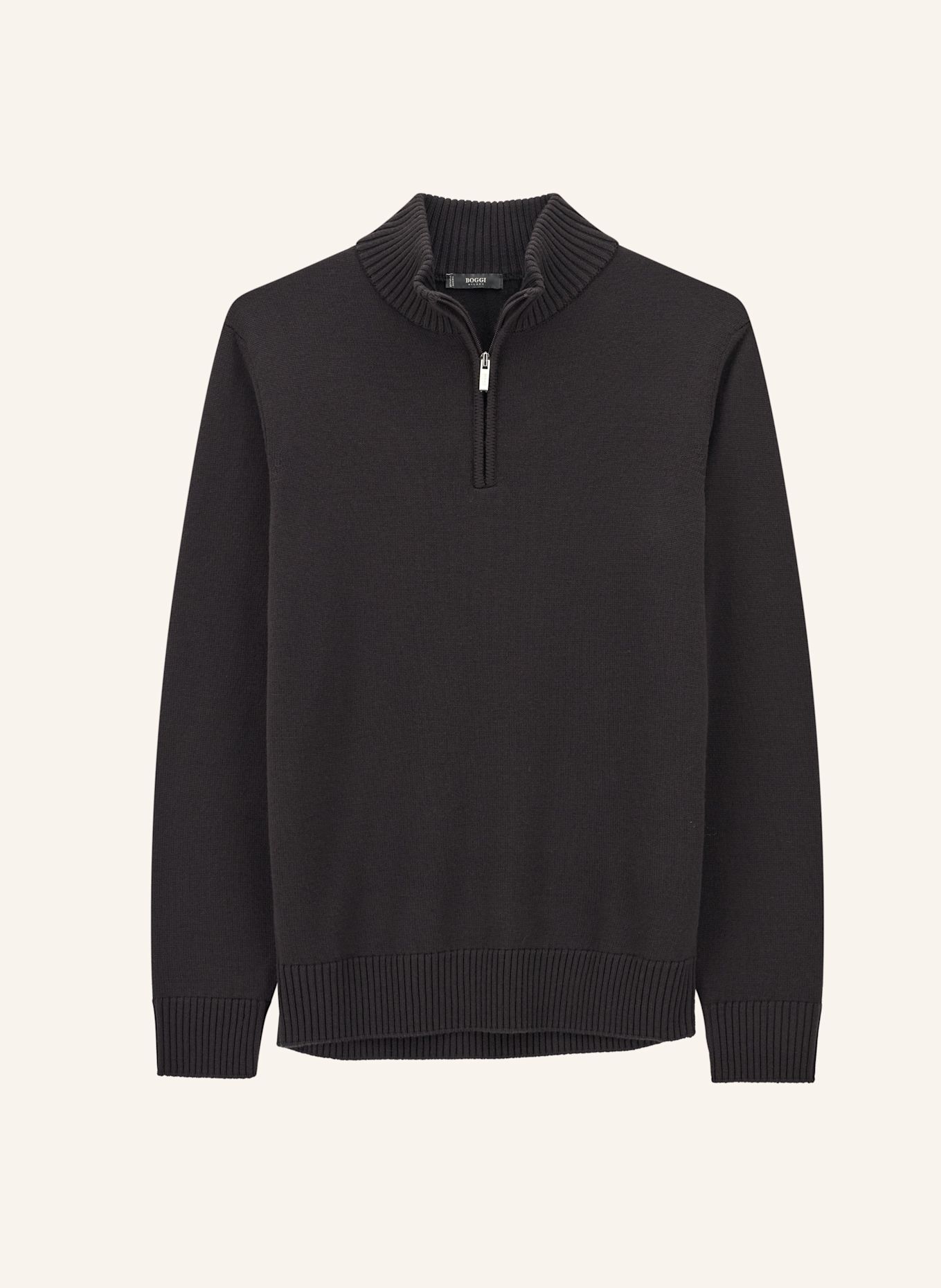 BOGGI MILANO Sweater: DARK BROWN