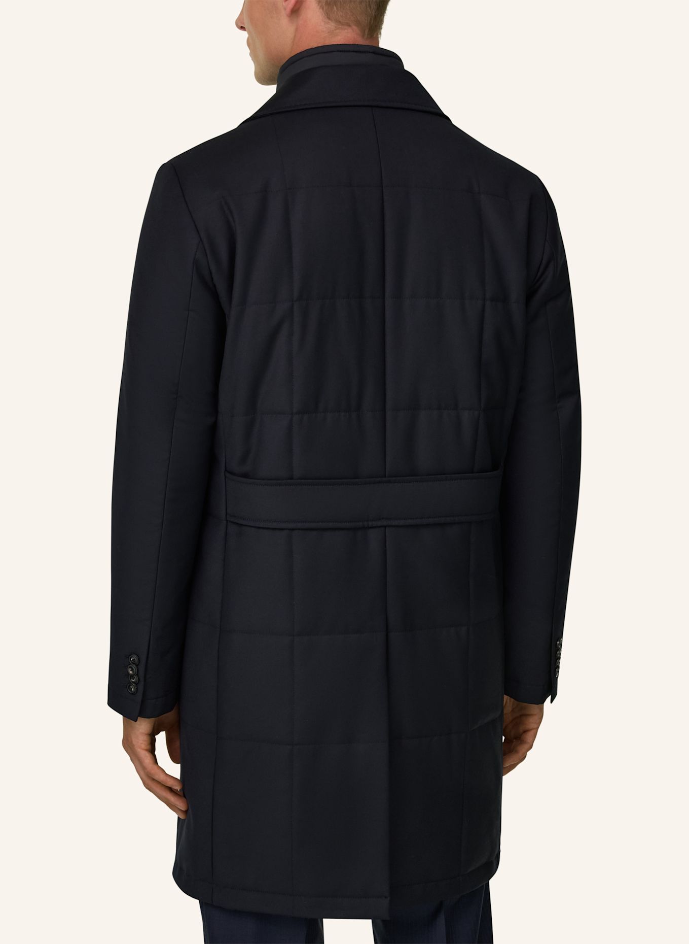 BOGGI MILANO Down coat: BLUE