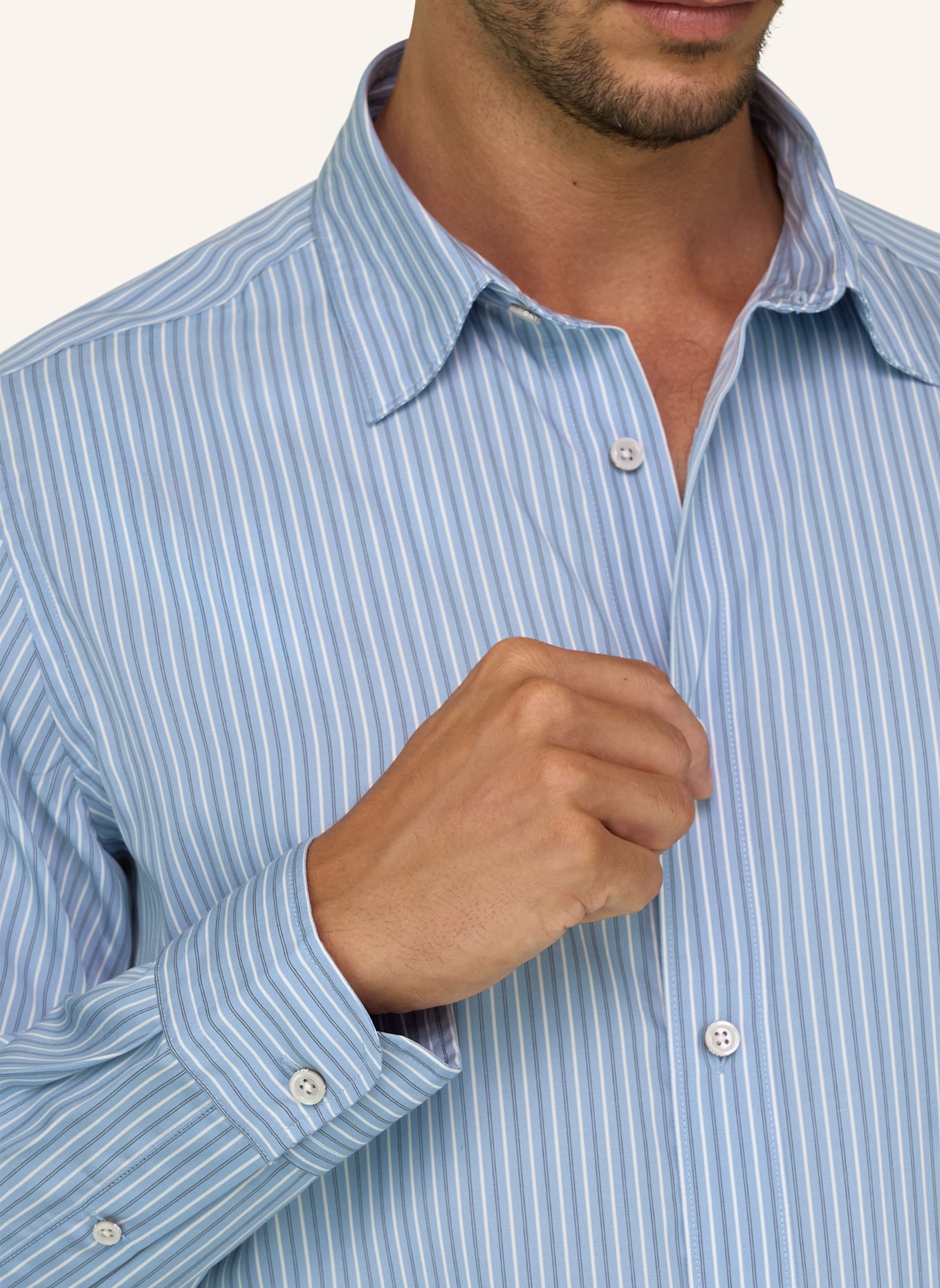 BOGGI MILANO Overshirt: BLUE