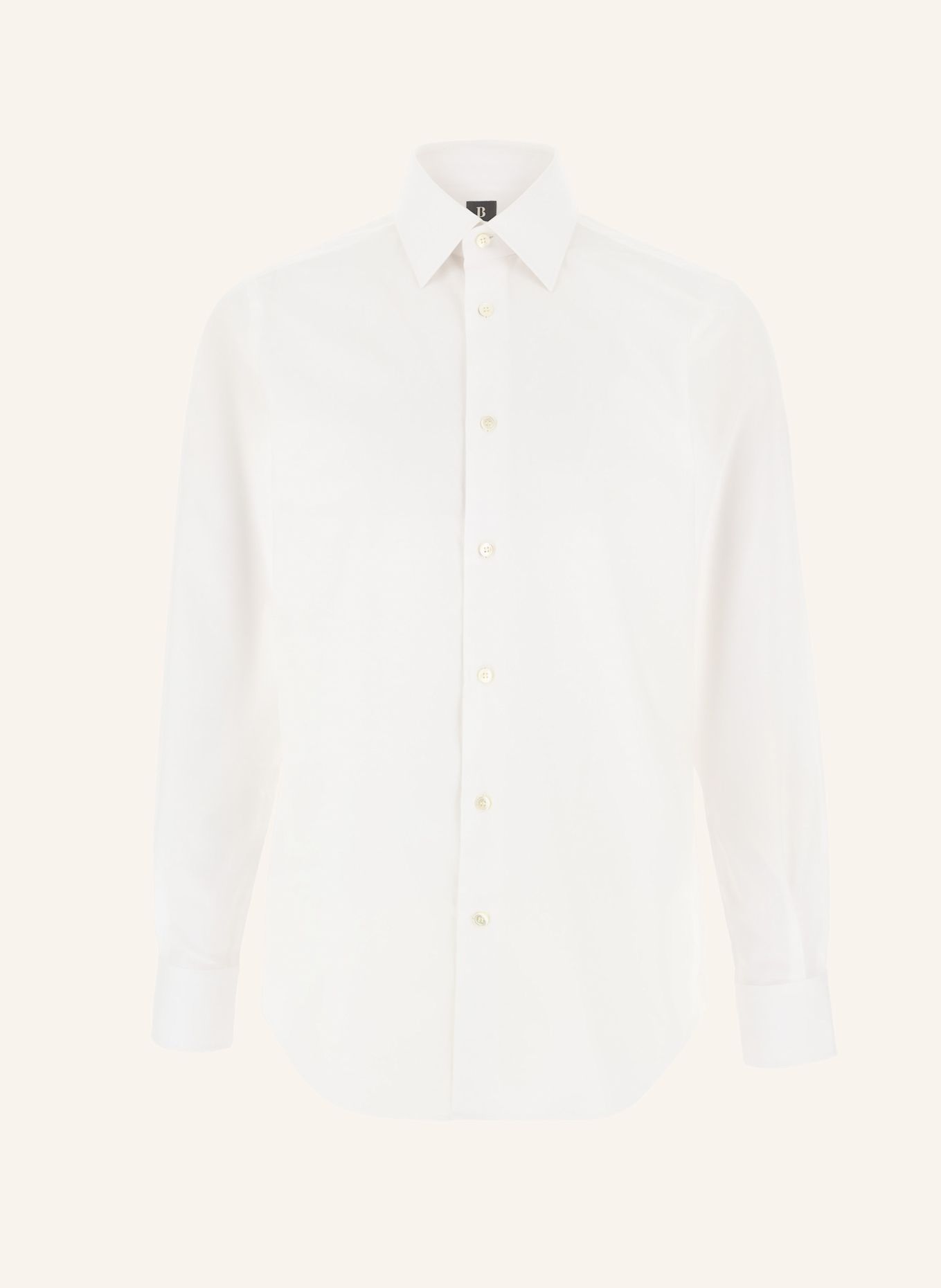 BOGGI MILANO Shirt: WHITE