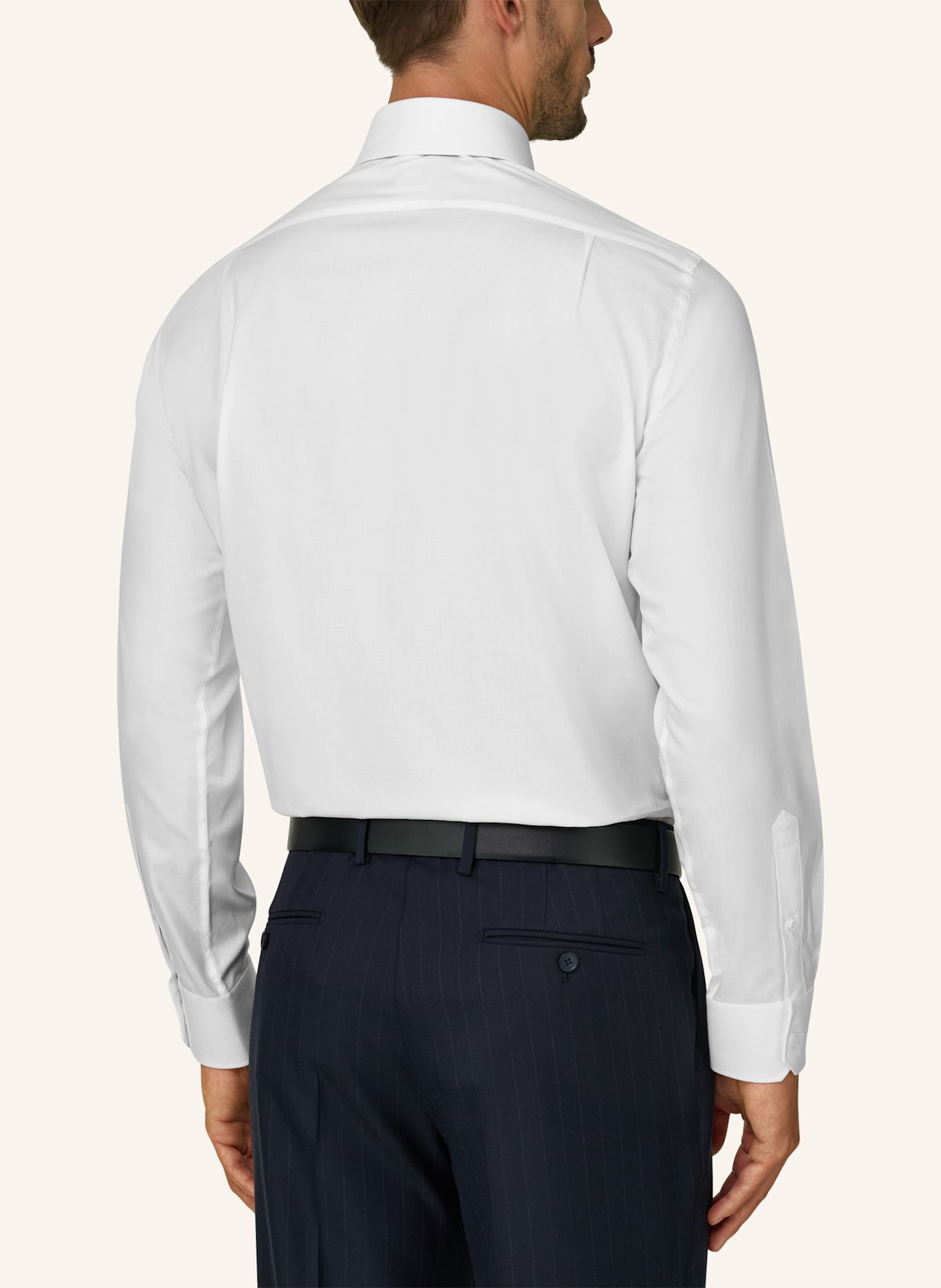BOGGI MILANO Shirt: WHITE
