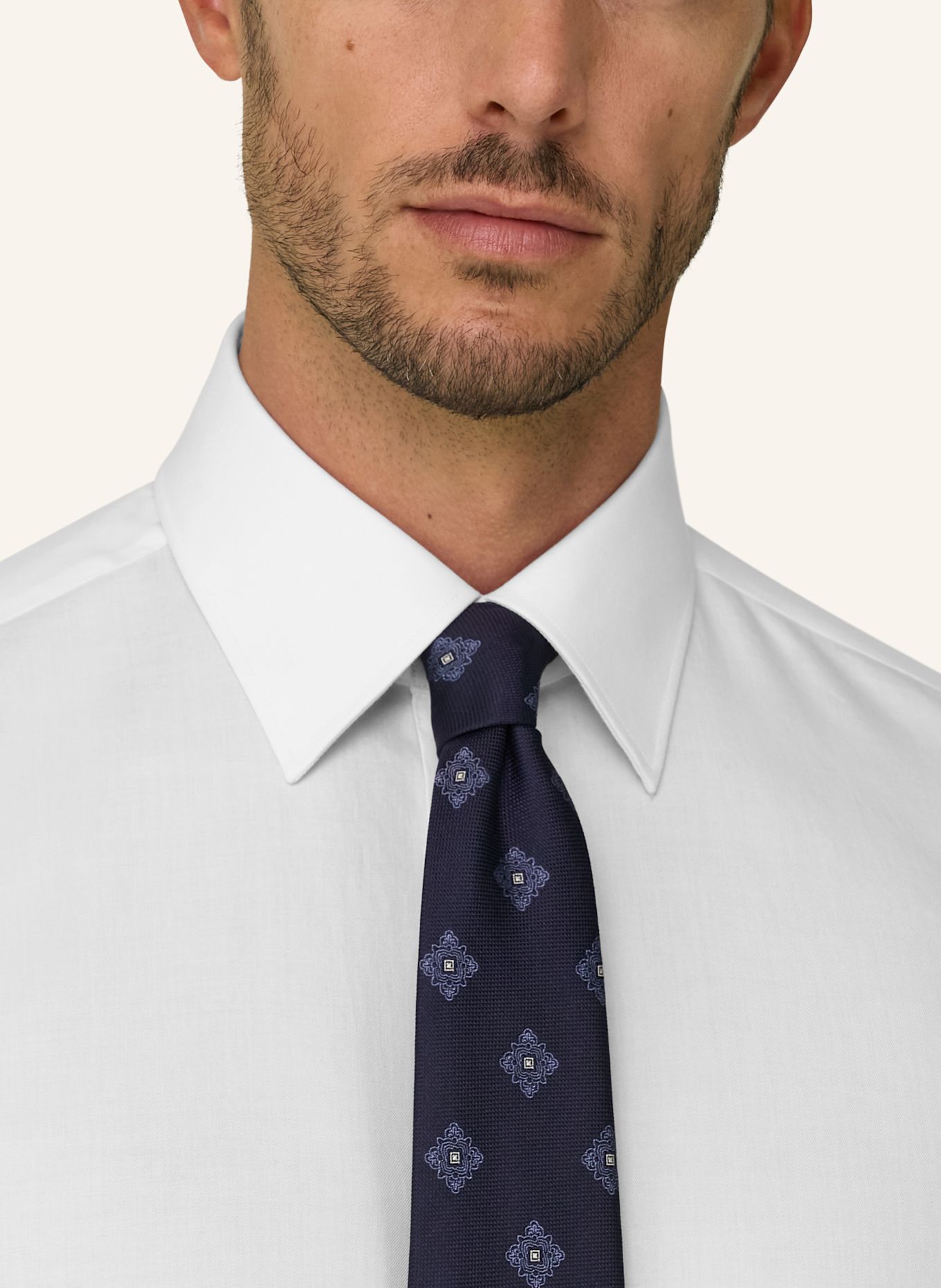 BOGGI MILANO Shirt: WHITE