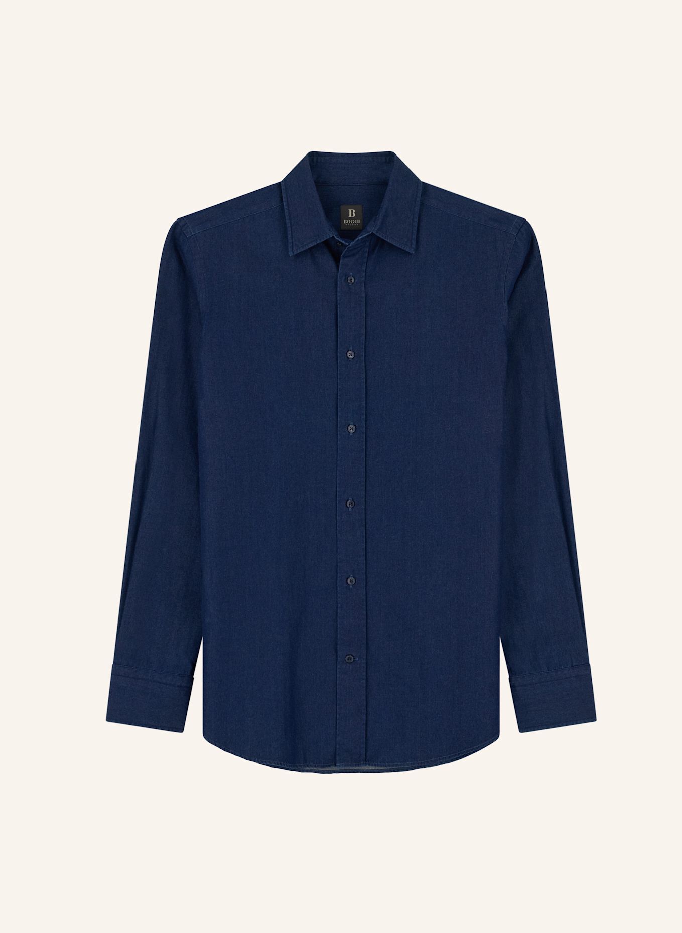 BOGGI MILANO Overshirt: DARK BLUE