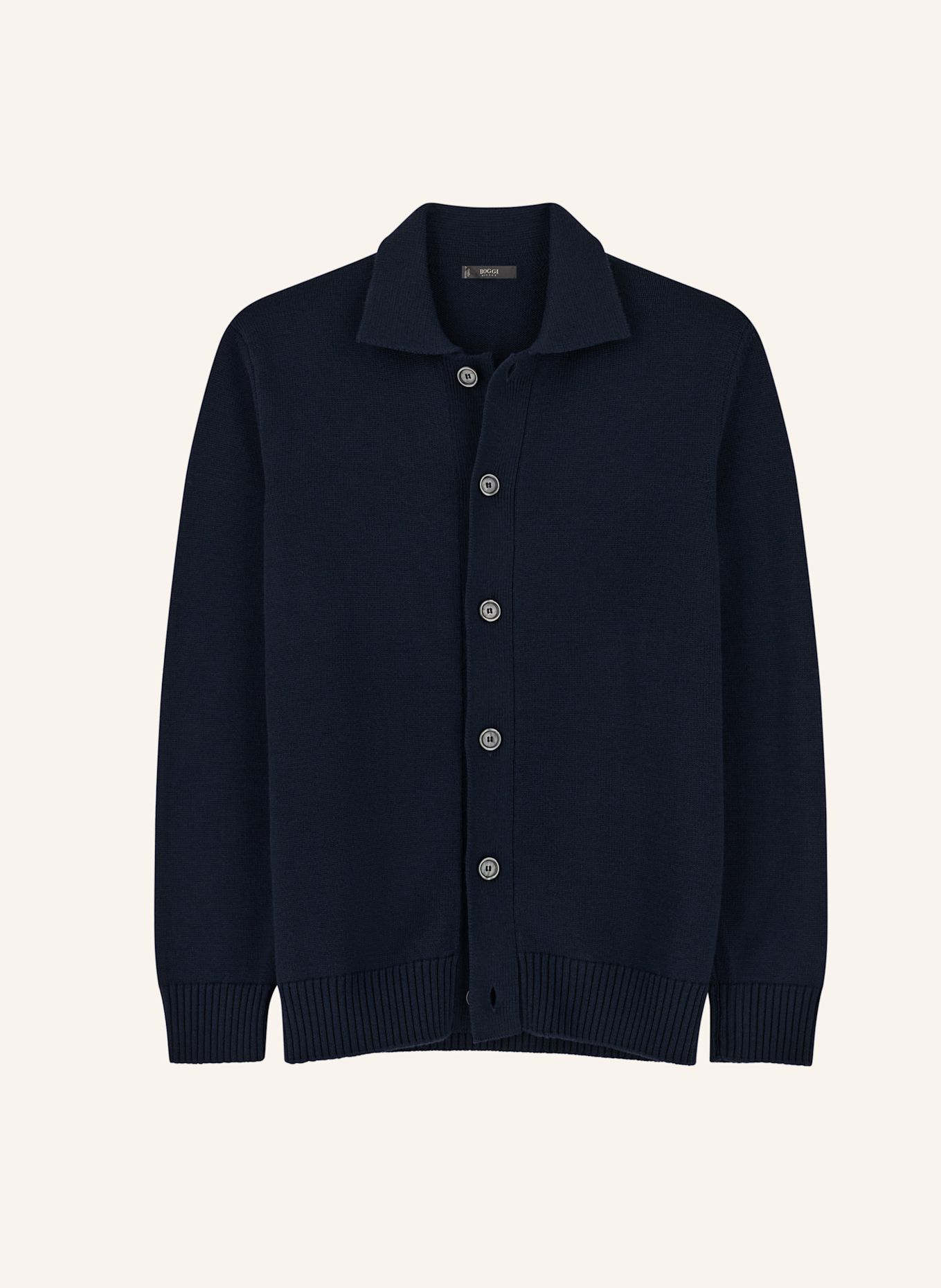 BOGGI MILANO Sweater: BLUE