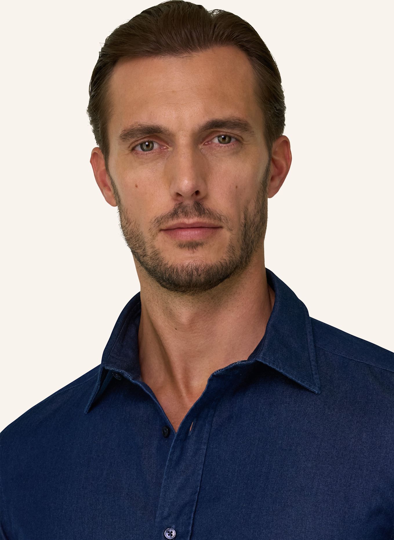 BOGGI MILANO Overshirt: DARK BLUE