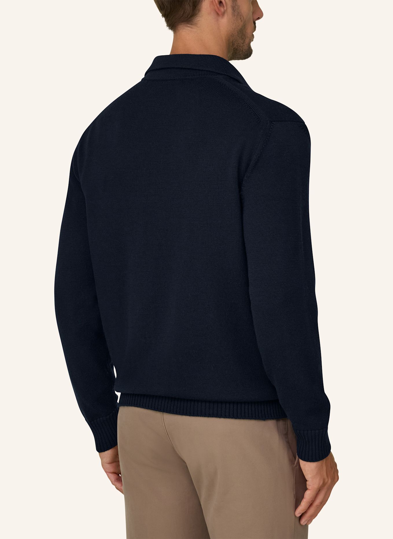 BOGGI MILANO Sweater: BLUE