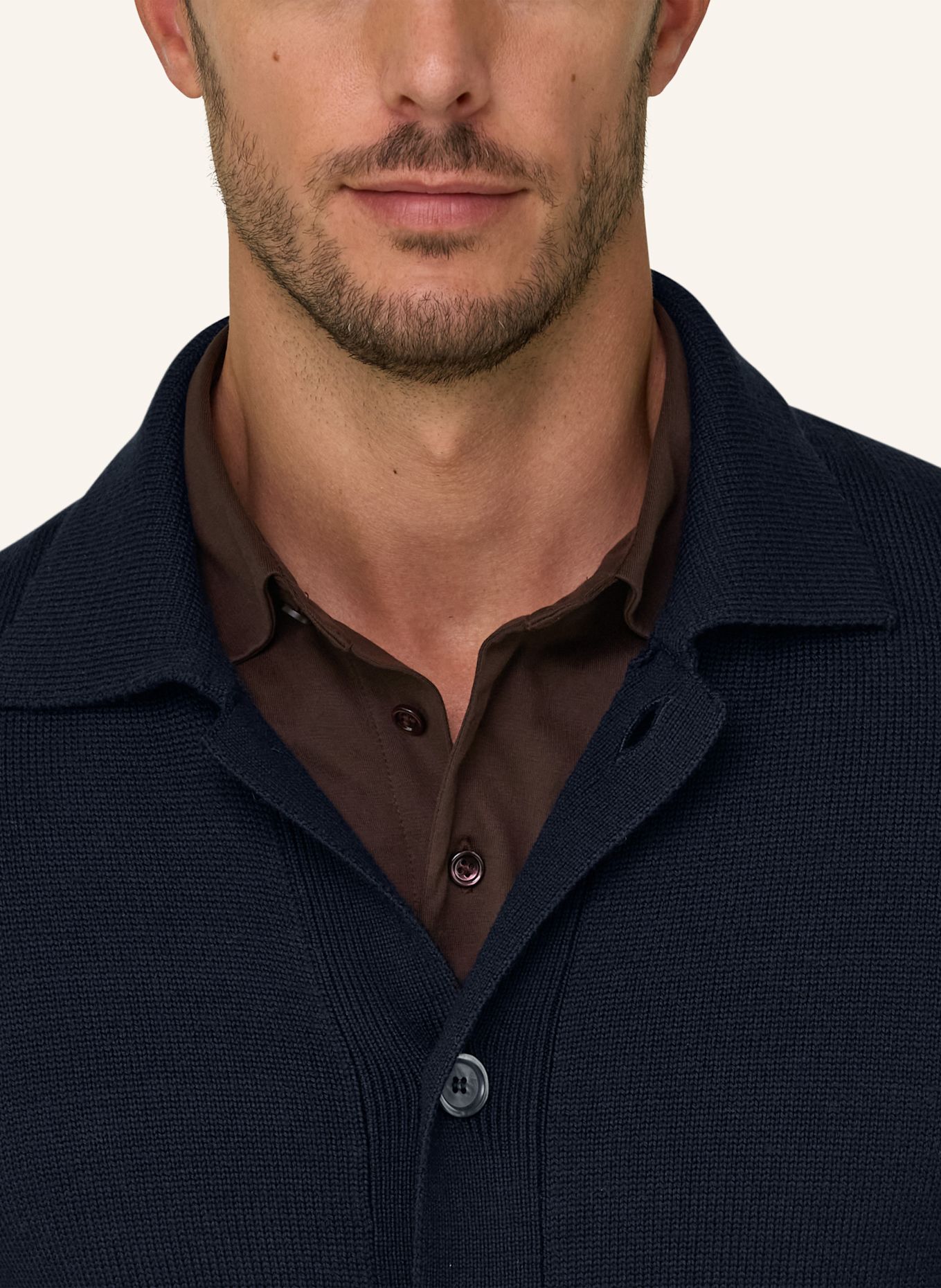 BOGGI MILANO Sweater: BLUE
