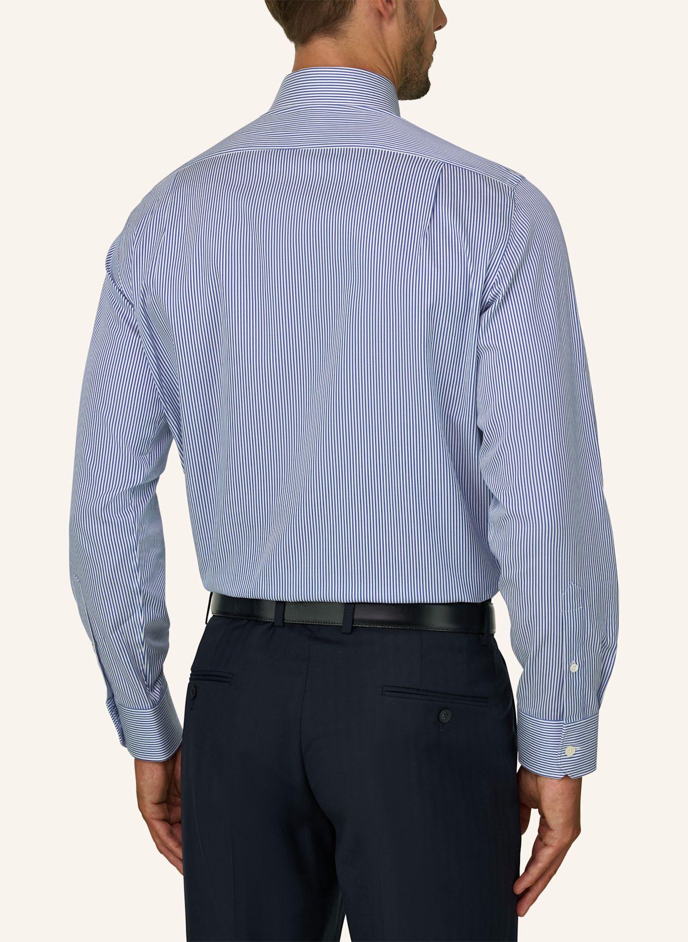 BOGGI MILANO Shirt: BLUE