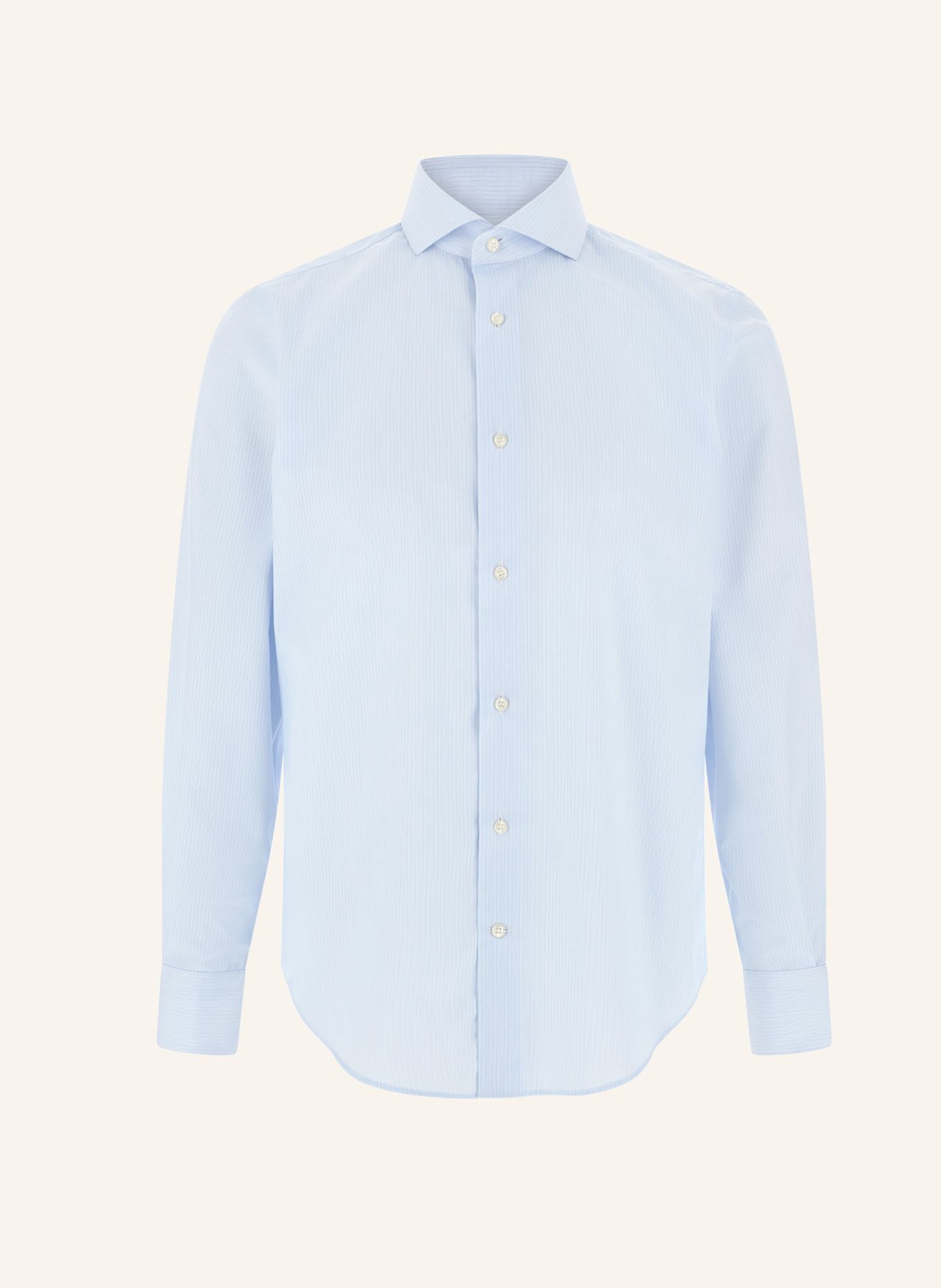 BOGGI MILANO Shirt: LIGHT BLUE